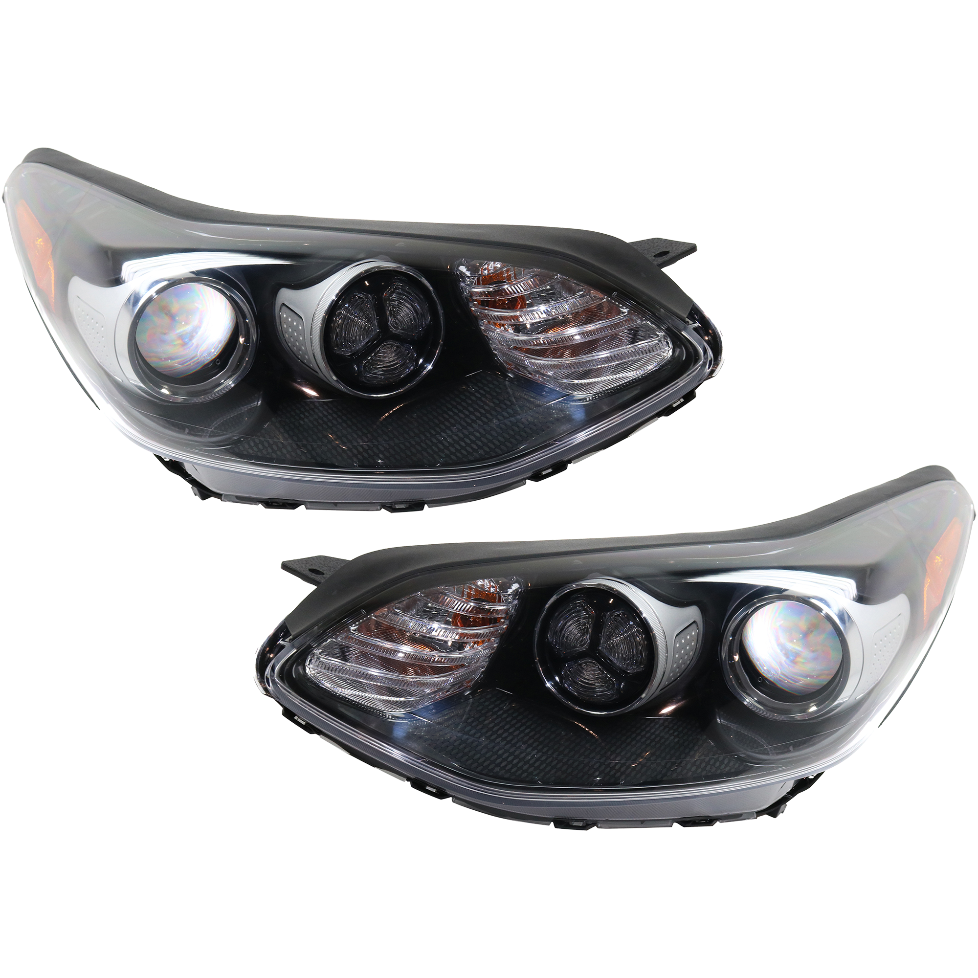 AM SPORTAGE 17-22 HEAD LAMP RH AND LH Assembly Halogen AWD SKU SET RK10010015 Partslink KI2502199 KI2503199 OEM 92101D9141-92102D9141