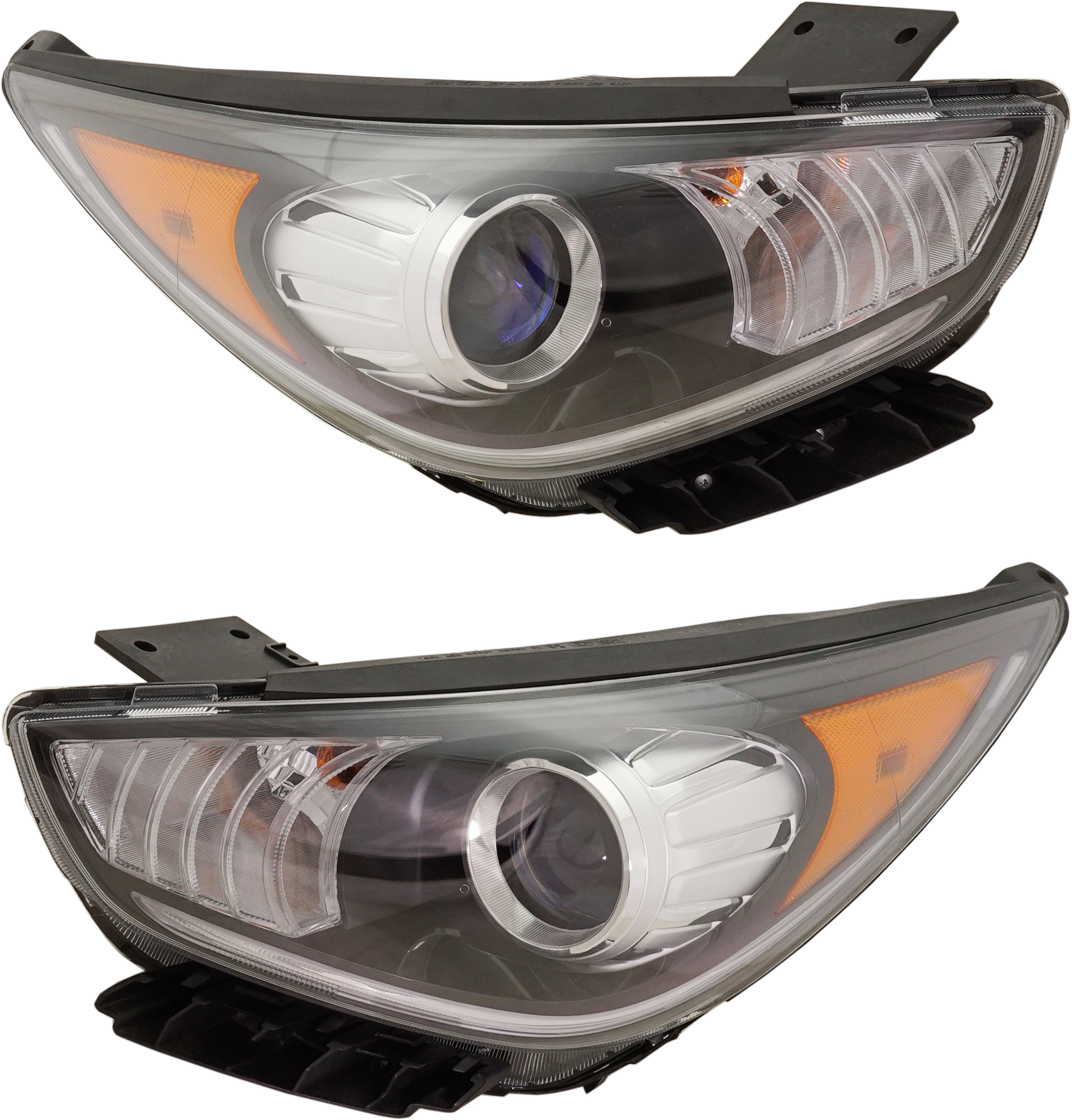 AM NIRO 17-19 HEAD LAMP RH AND LH Assembly Halogen SKU SET RK10010027 Partslink KI2503210 KI2502210 OEM 92102G5040-92101G5040