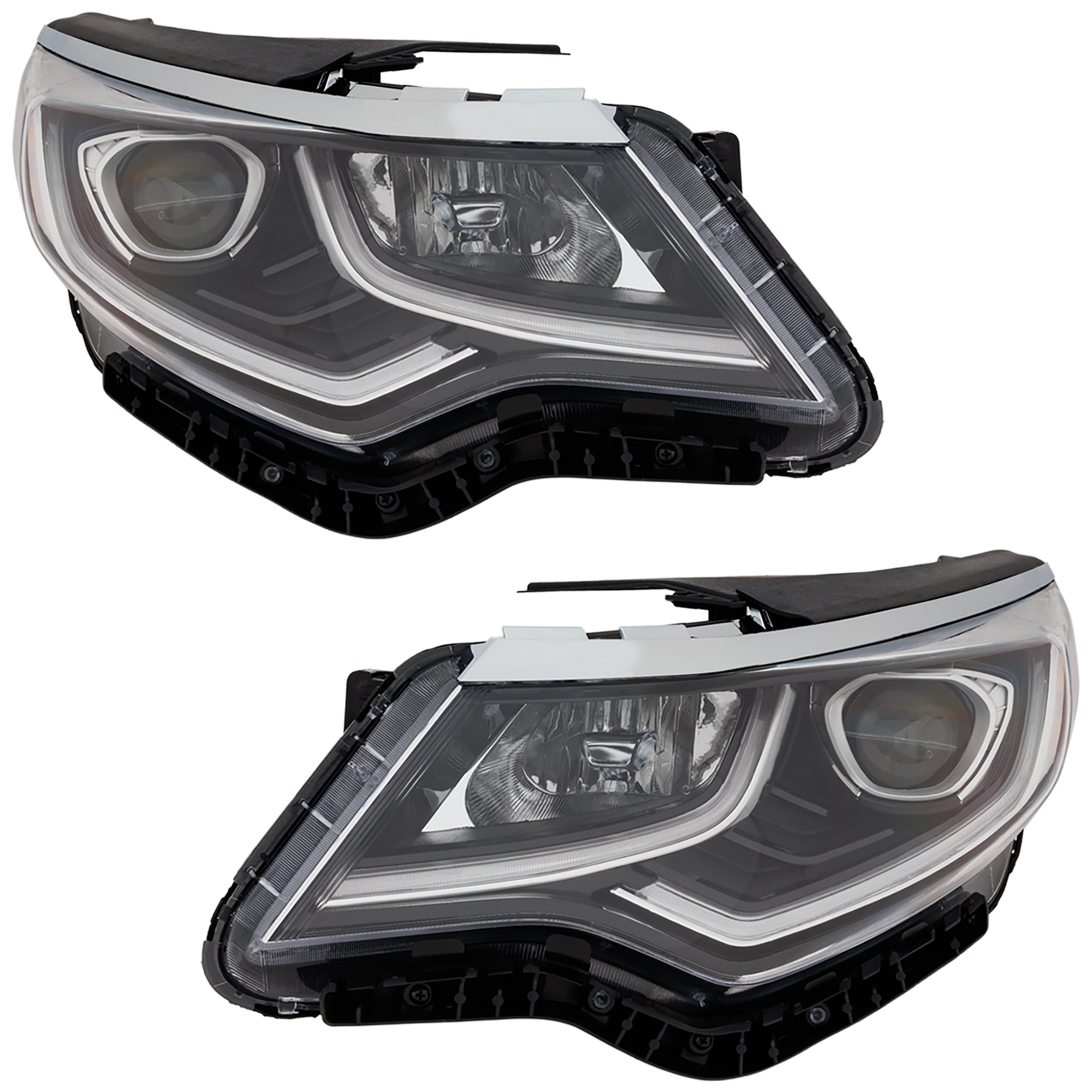AM OPTIMA 19-20 HEAD LAMP RH AND LH Assembly Halogen USA Built Vehicle w Daytime Running Light Exc. Hybrid Plug In Models SKU SET RK10010035 Partslink KI2503232 KI2502232 OEM 92102D5500-92101D5500