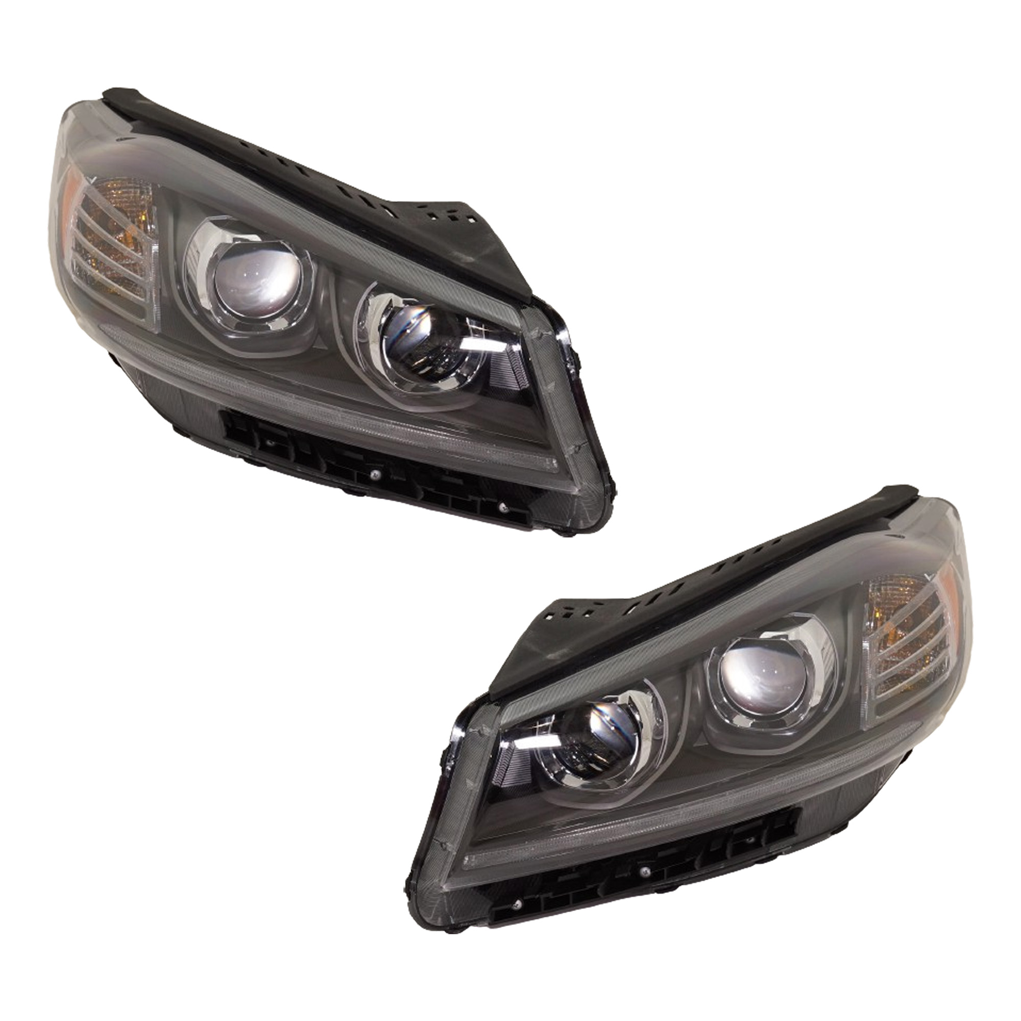 AM SORENTO 19-20 HEAD LAMP RH AND LH Assembly Halogen w o Adaptive Headlight CAPA SKU SET RK10010041Q Partslink KI2502226C KI2503226C OEM 92101C6510-92102C6510