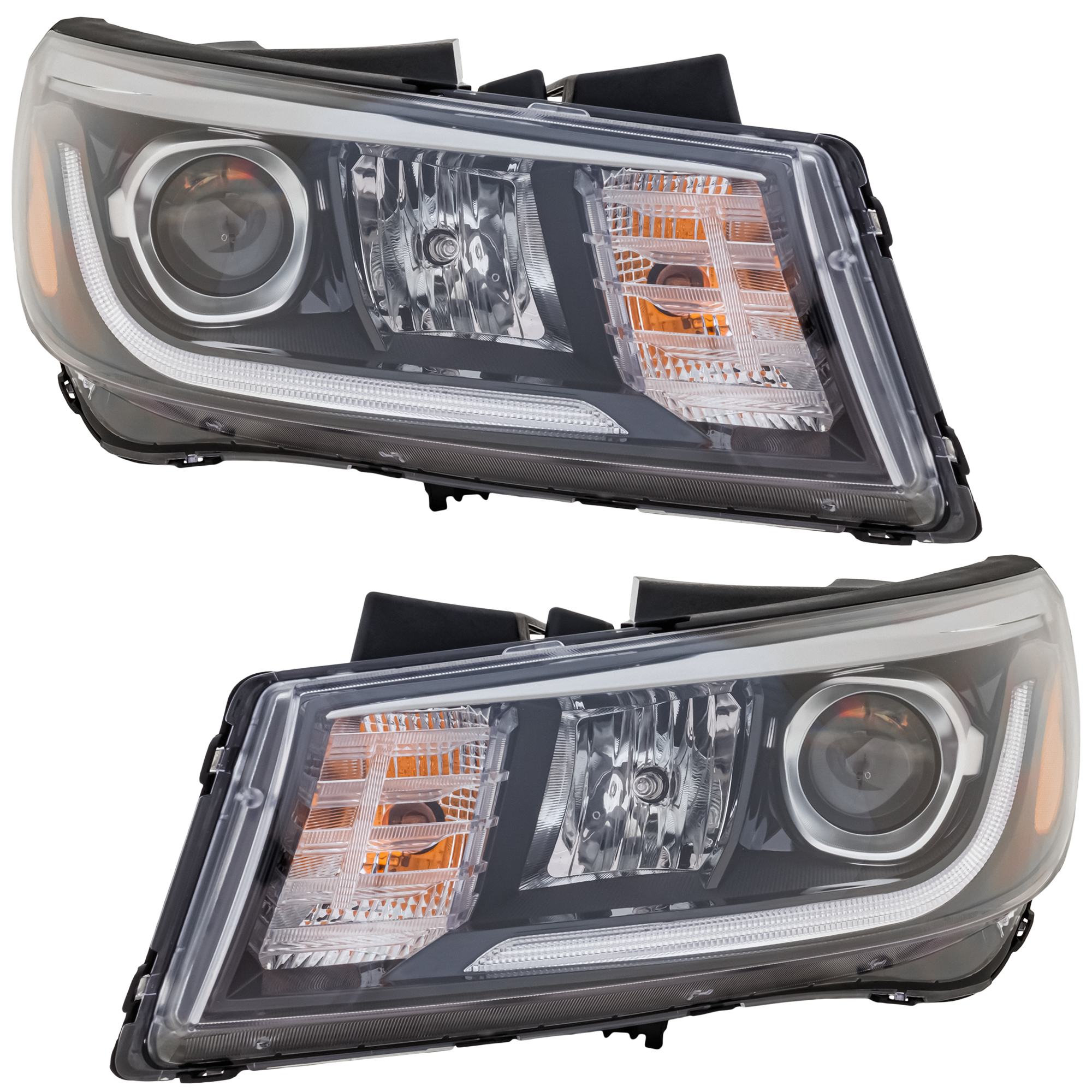 AM SEDONA 19-21 HEAD LAMP RH AND LH Assembly Halogen w o LED Position Light SKU SET RK10010061 Partslink KI2503238 KI2502238 OEM 92102A9630-92101A9630