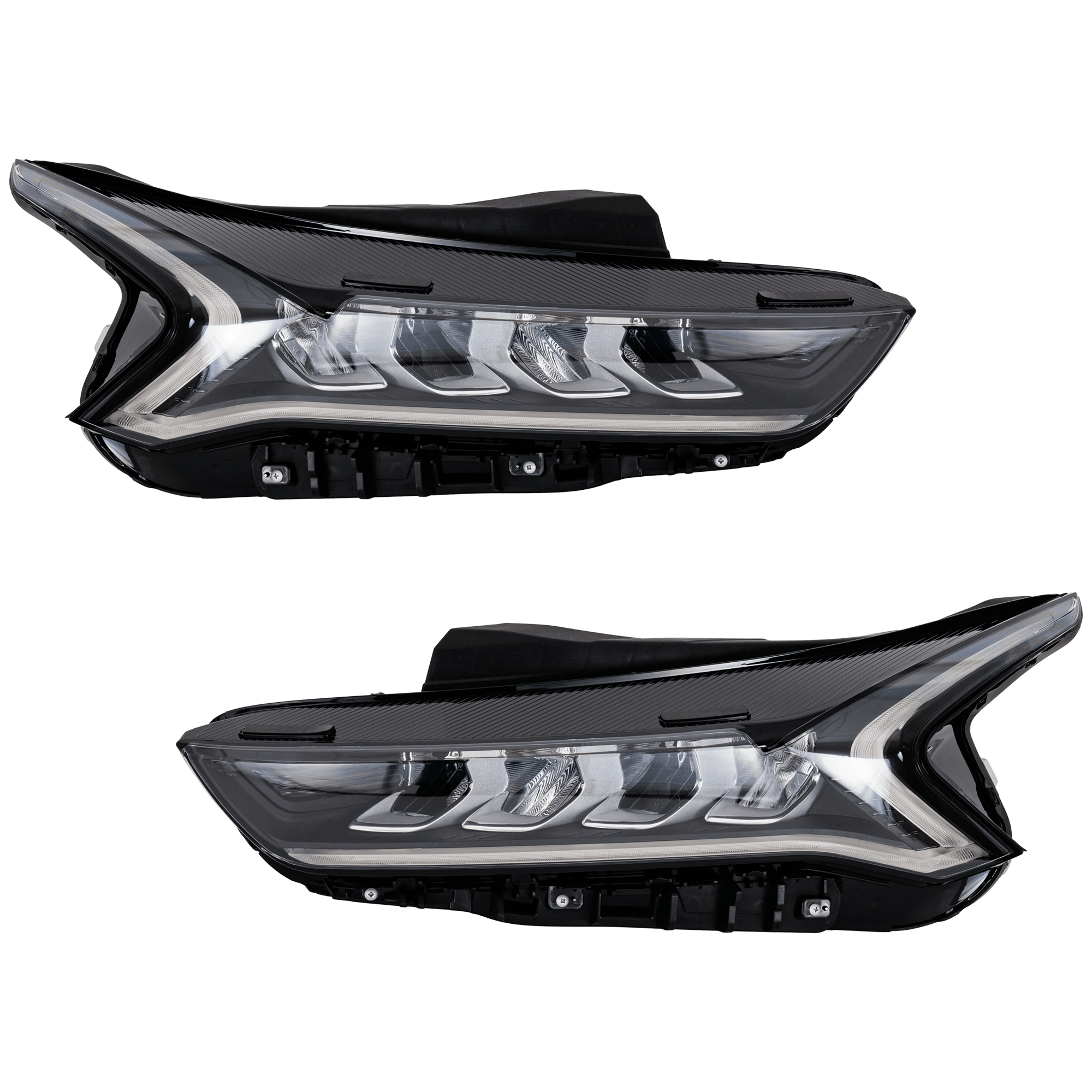AM K5-21-24 HEAD LAMP RH AND LH Assembly LED Reflector Type SKU SET RK10010087A Partslink KI2503244 KI2502244 OEM 92102L3000-92101L3000