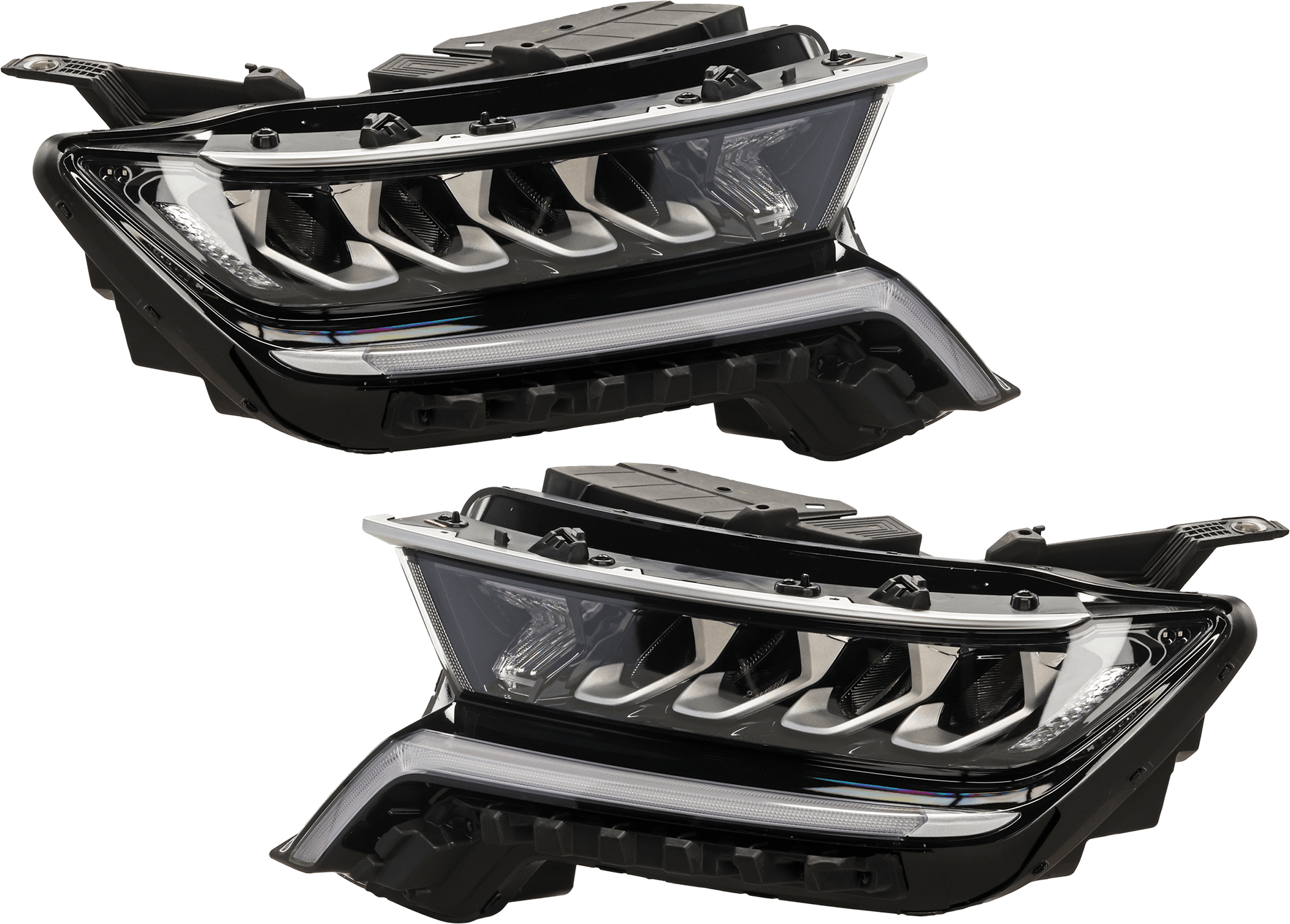 AM SORENTO 21-23 HEAD LAMP RH AND LH Assembly LED w Multi Focus Reflector w o Integrated Daytime Running Light Standard Model SKU SET RK10010093A Partslink KI2502251 KI2503251 OEM 92101R5000-92102R5000