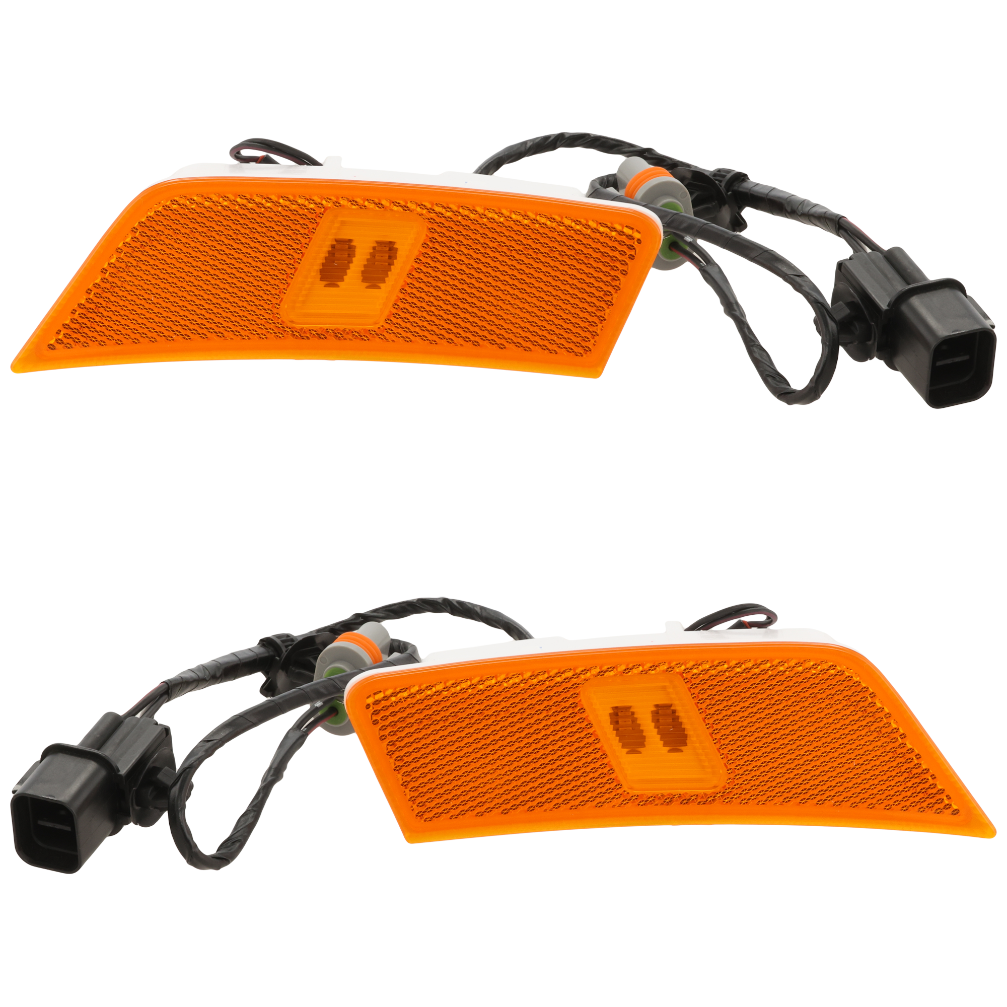 AM SELTOS 21-23 FRONT SIDE MARKER LAMP RH AND LH Assembly EX S Models SKU SET RK10450005A Partslink KI2551110 KI2550110 OEM 921A2Q5120-921A1Q5120