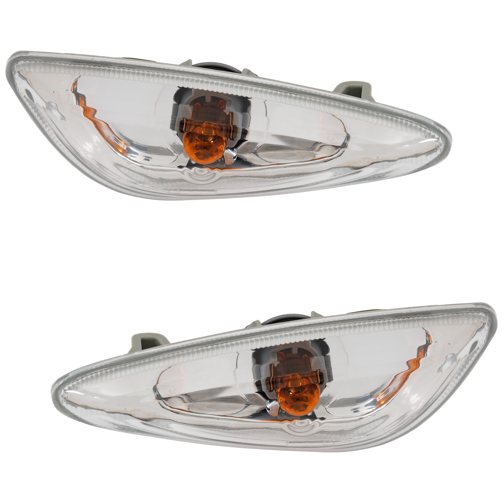 AM SELTOS 21-23 FRONT SIDE MARKER LAMP RH AND LH Assembly LX Model CAPA SKU SET RK10450007AQ Partslink KI2571102C KI2570102C OEM 92302K0000-92301K0000