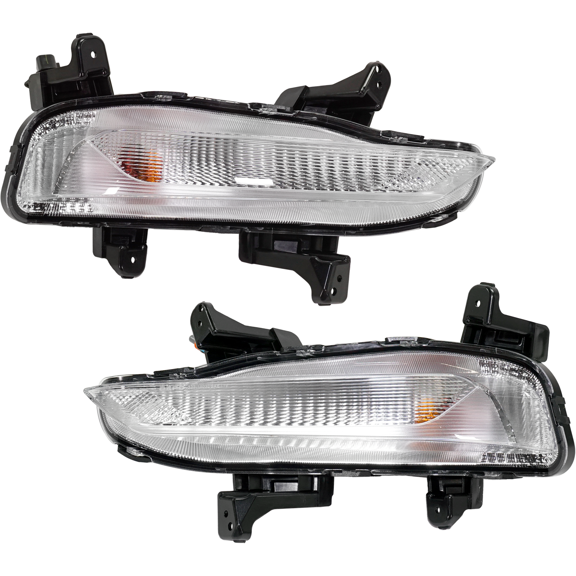 AM OPTIMA 19-20 SIGNAL LAMP RH AND LH Assembly w Fog Lamp Harness SKU SET RK10690001 Partslink KI2531104 KI2530104 OEM 92304D5500-92303D5500
