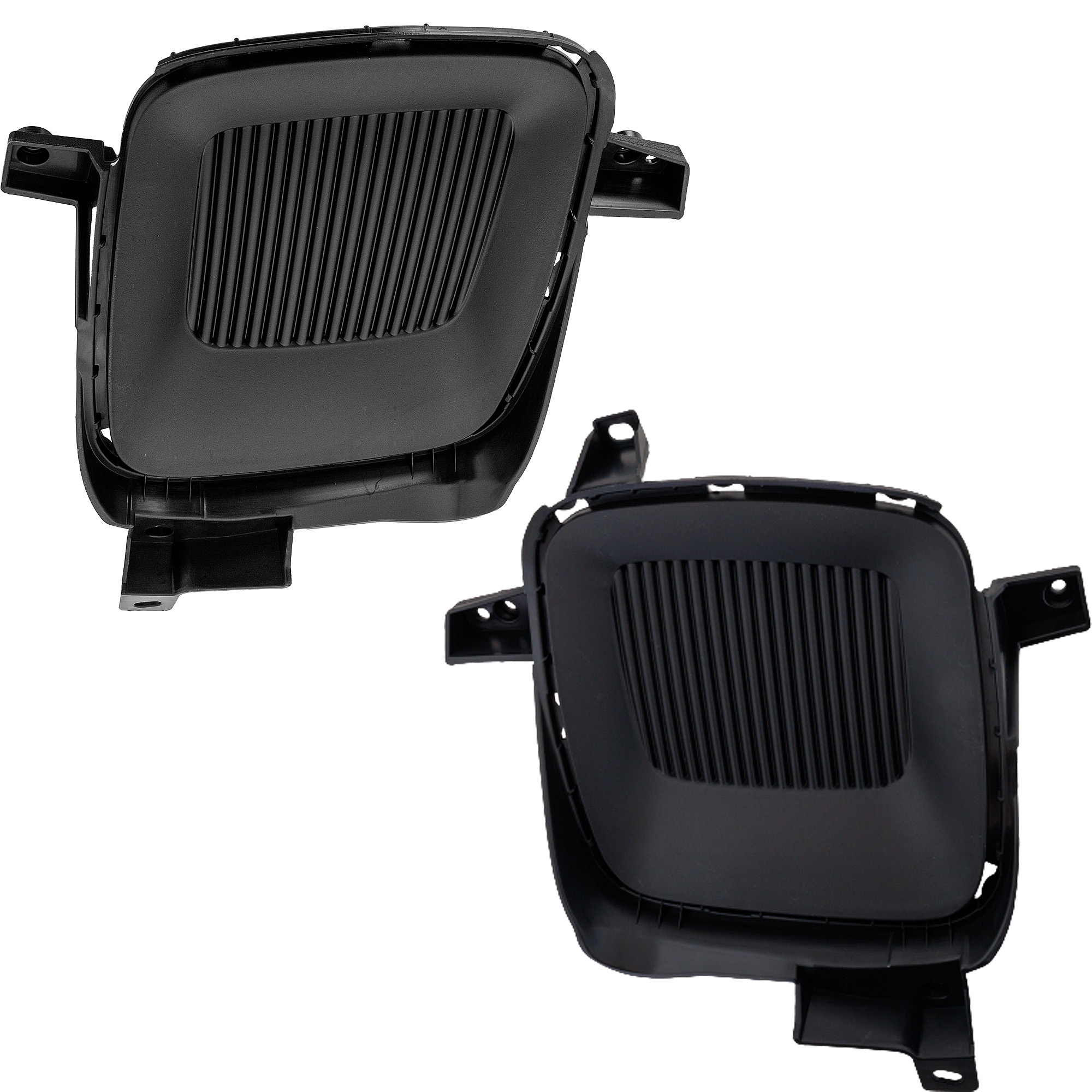 AM SEDONA 15-18 FRONT FOG LAMP COVER RH AND LH Textured Black SKU SET RK10770003 Partslink KI1039156 KI1038156 OEM 86524A9000-86523A9000
