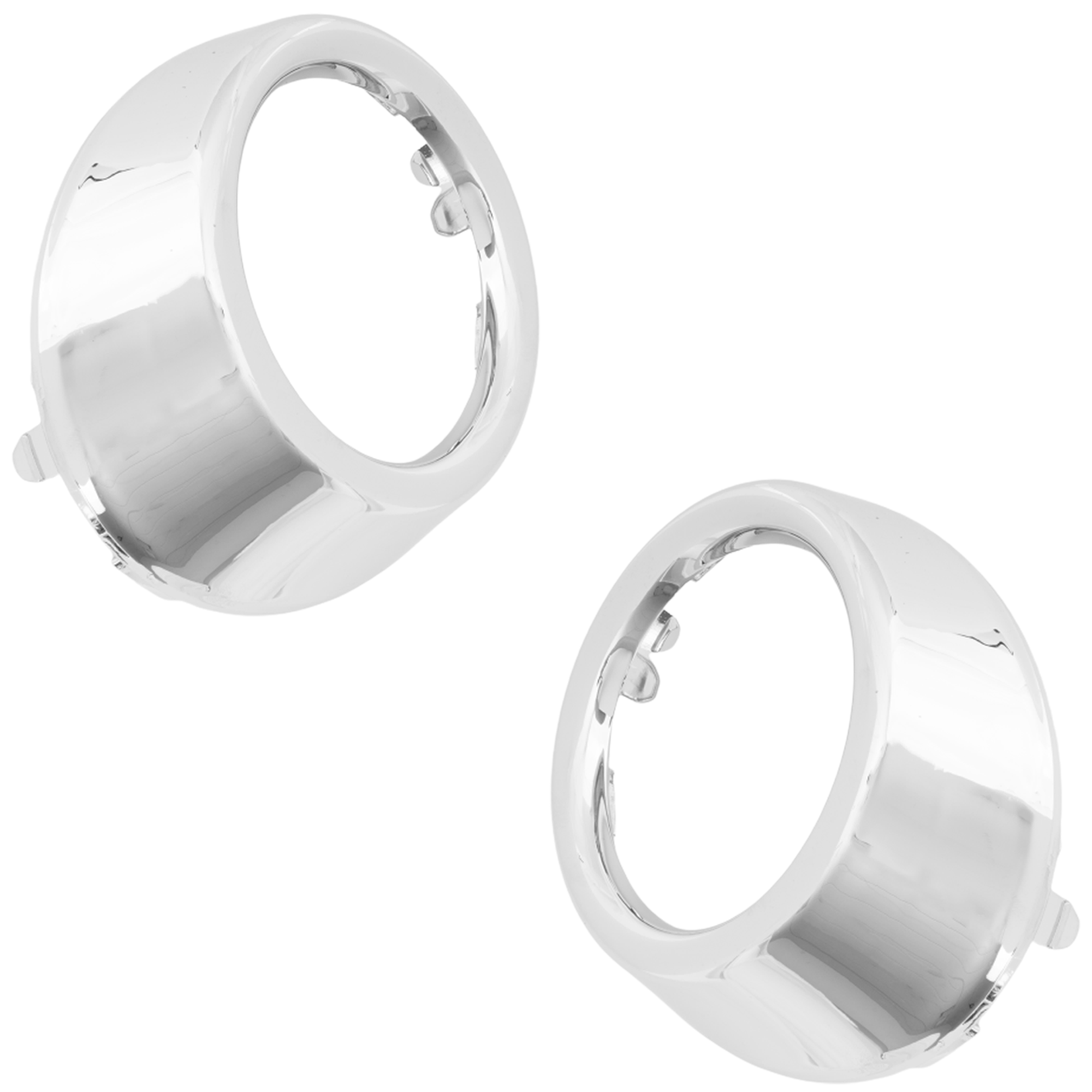 AM SEDONA 15-18 FOG LAMP COVER RH AND LH Black w Chrome Trim Limited SXL Models SKU SET RK10770009 Partslink KI1039157 KI1038157 OEM 86528A9500-86527A9500