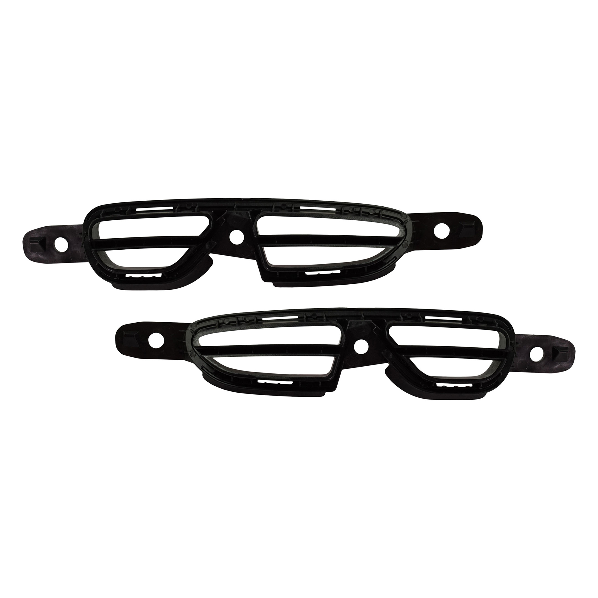 AM OPTIMA 16-18 FRONT FOG LAMP COVER RH AND LH Black w Standard Type Bumper Cover USA Built or Sport Type Bumper Cover w ICC SKU SET RK10860009 Partslink KI1039140 KI1038140 OEM 86568D5000-86567D5000