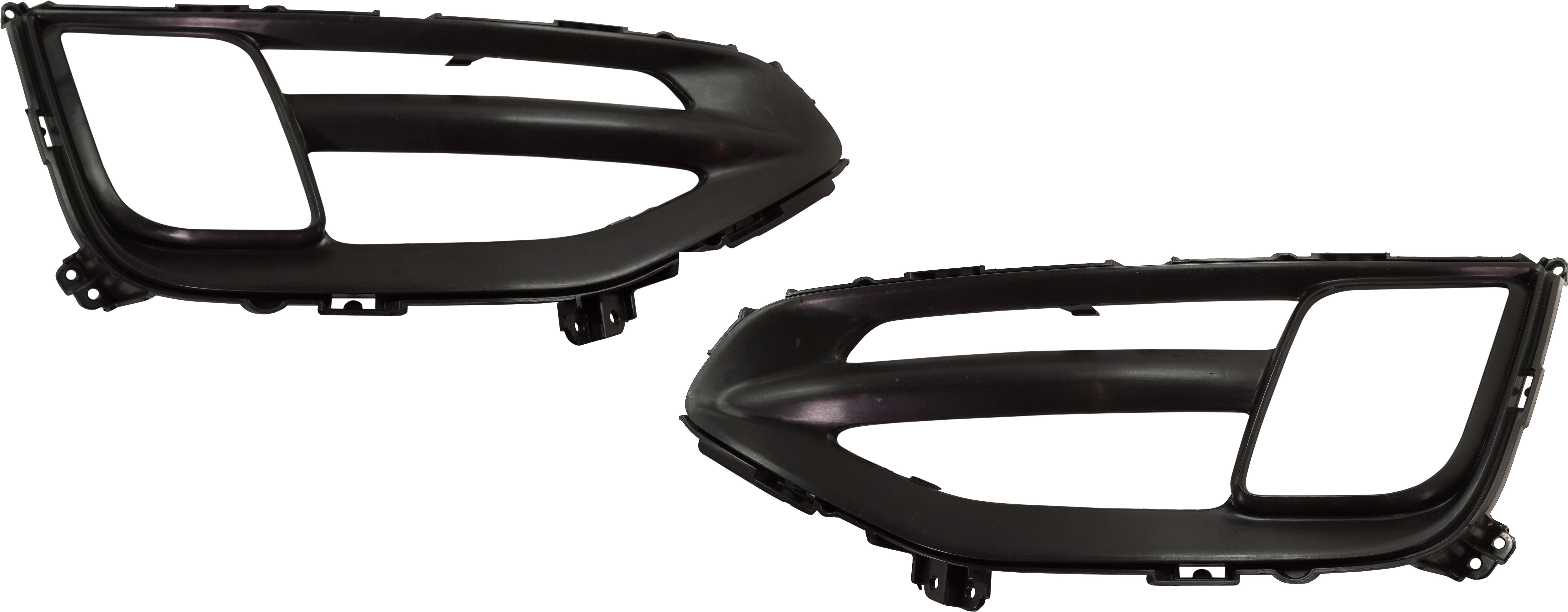 AM SPORTAGE 14-16 FRONT FOG LAMP COVER RH AND LH Textured Black SKU SET RK10860011 Partslink KI1039139 KI1038139 OEM 865283W500-865273W500