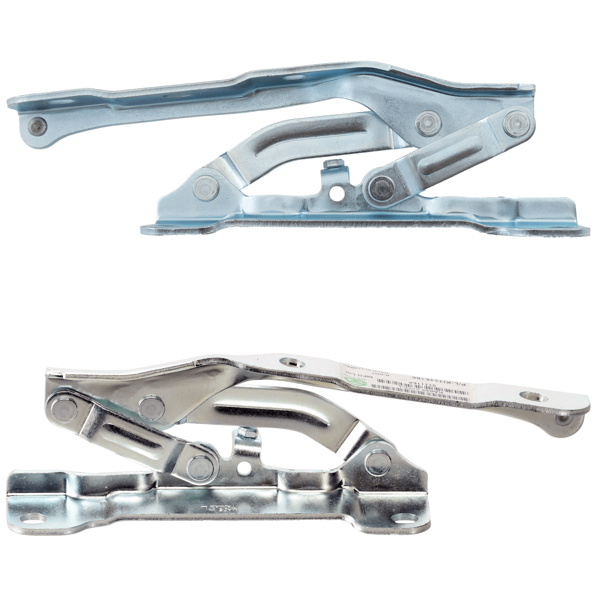 AM K5-21-24 HOOD HINGE RH AND LH SKU SET RK13030001 Partslink KI1236187 KI1236188 OEM 66920L2000-66910L2000