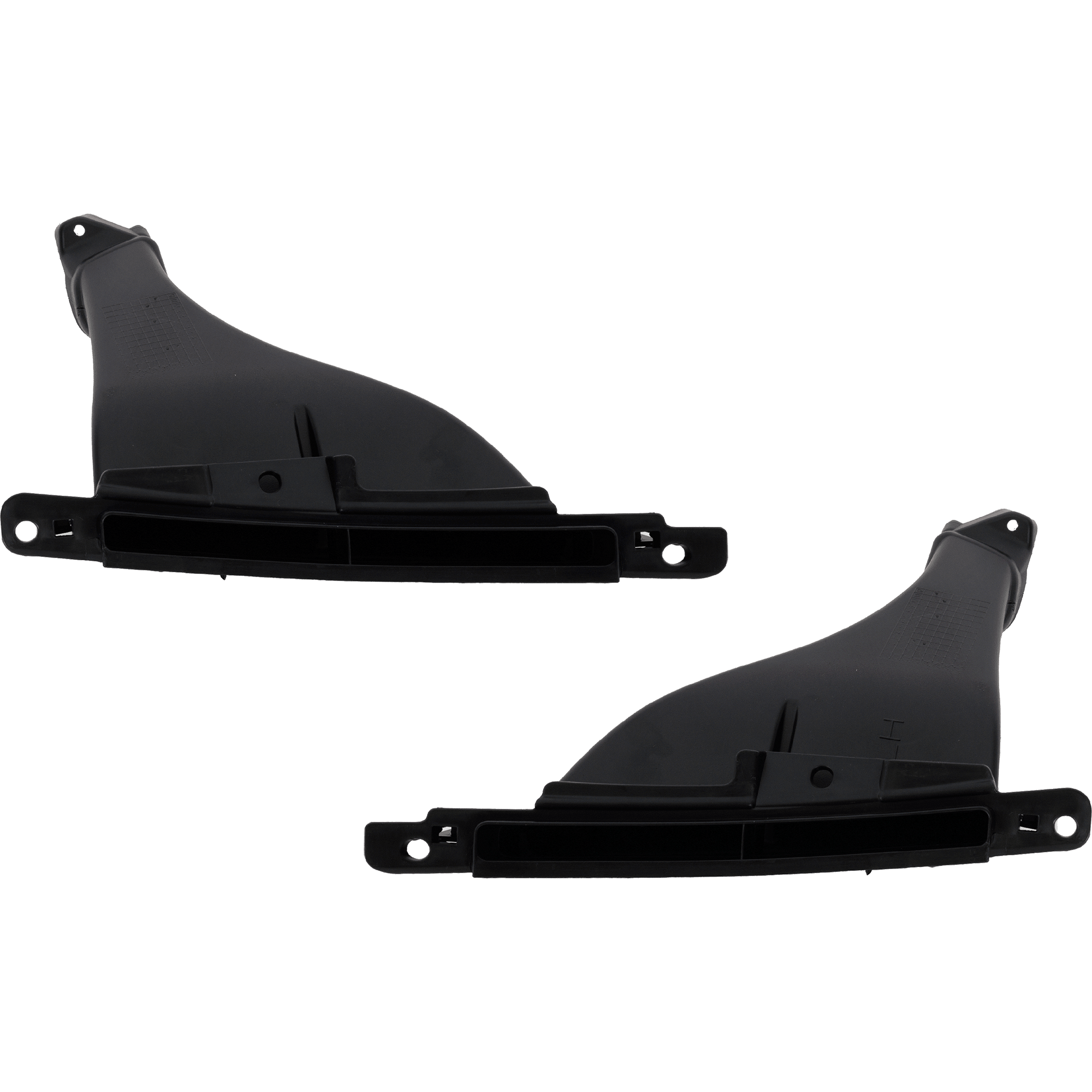 AM SORENTO 19-20 FRONT BUMPER AIR INTAKE DUCT RH AND LH Black EX EX Premium EX Sport L LX S Models SKU SET RK16230003 Partslink KI1038145 KI1039145 OEM 86571C6500-86572C6500