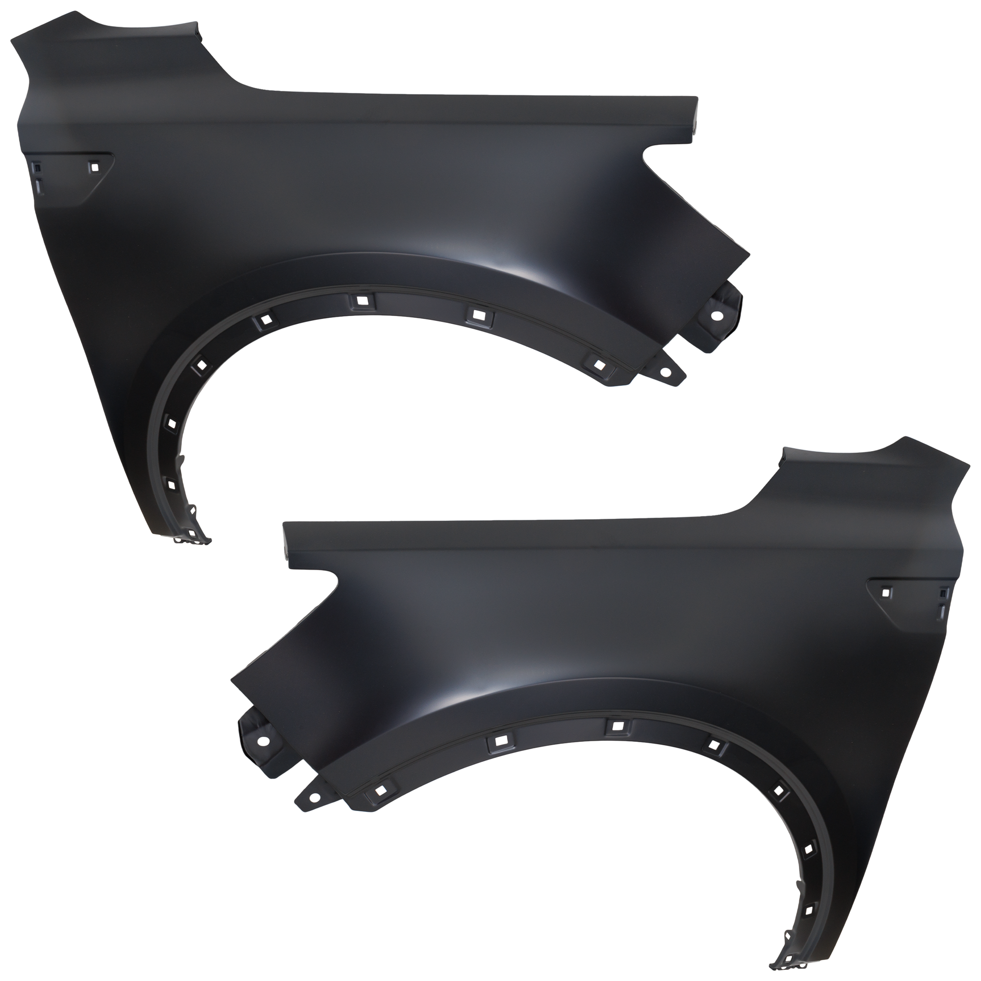 AM SORENTO 21-24 FRONT FENDER RH AND LH 21-24 Hybrid Models Steel CAPA SKU SET RK22010017Q Partslink KI1241158C KI1240158C OEM 66320P2000-66310P2000