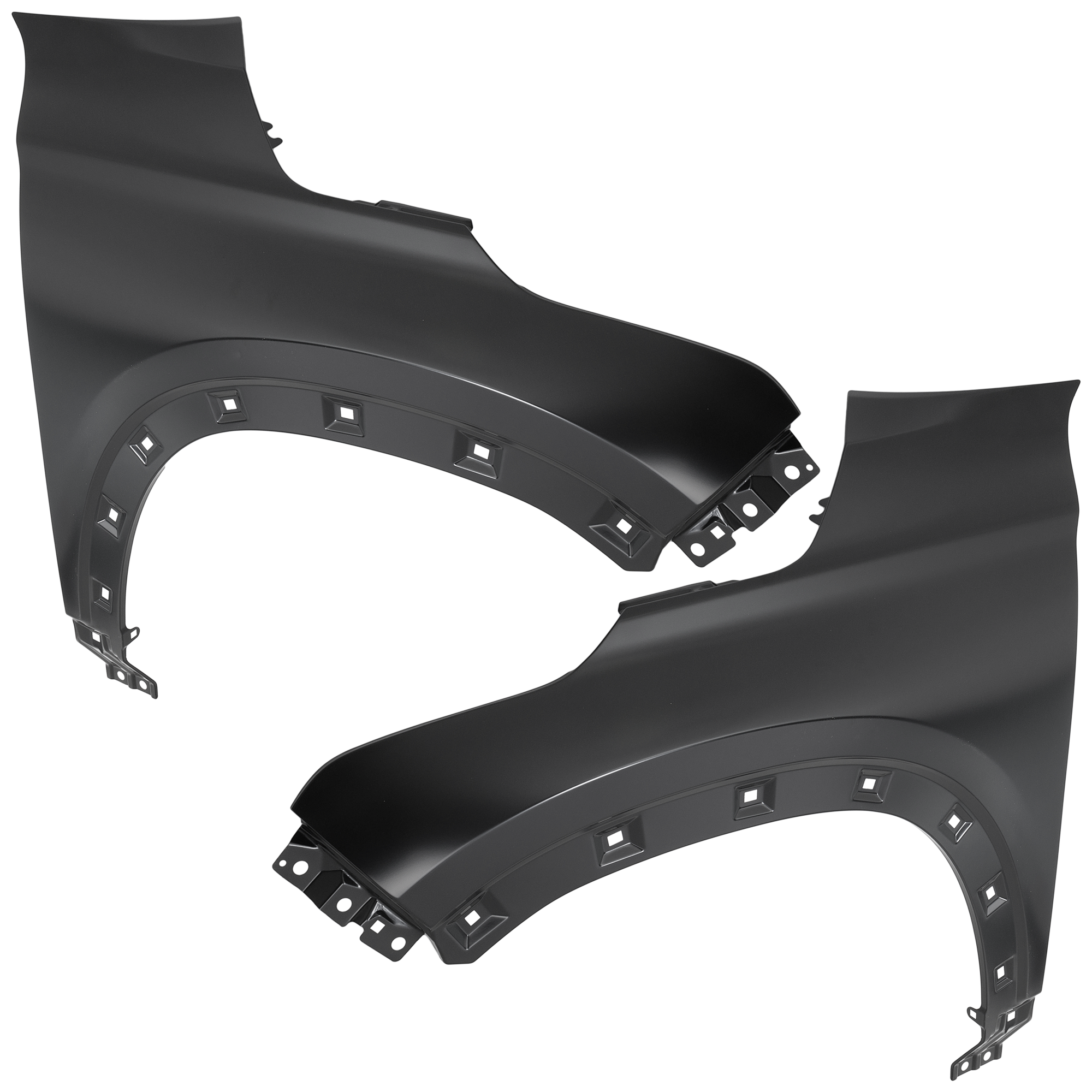 AM SELTOS 21-23 FRONT FENDER RH AND LH Steel w o Side Marker Light Holes SKU SET RK22010019 Partslink KI1240159 KI1241159 OEM 66311Q5000-66321Q5000