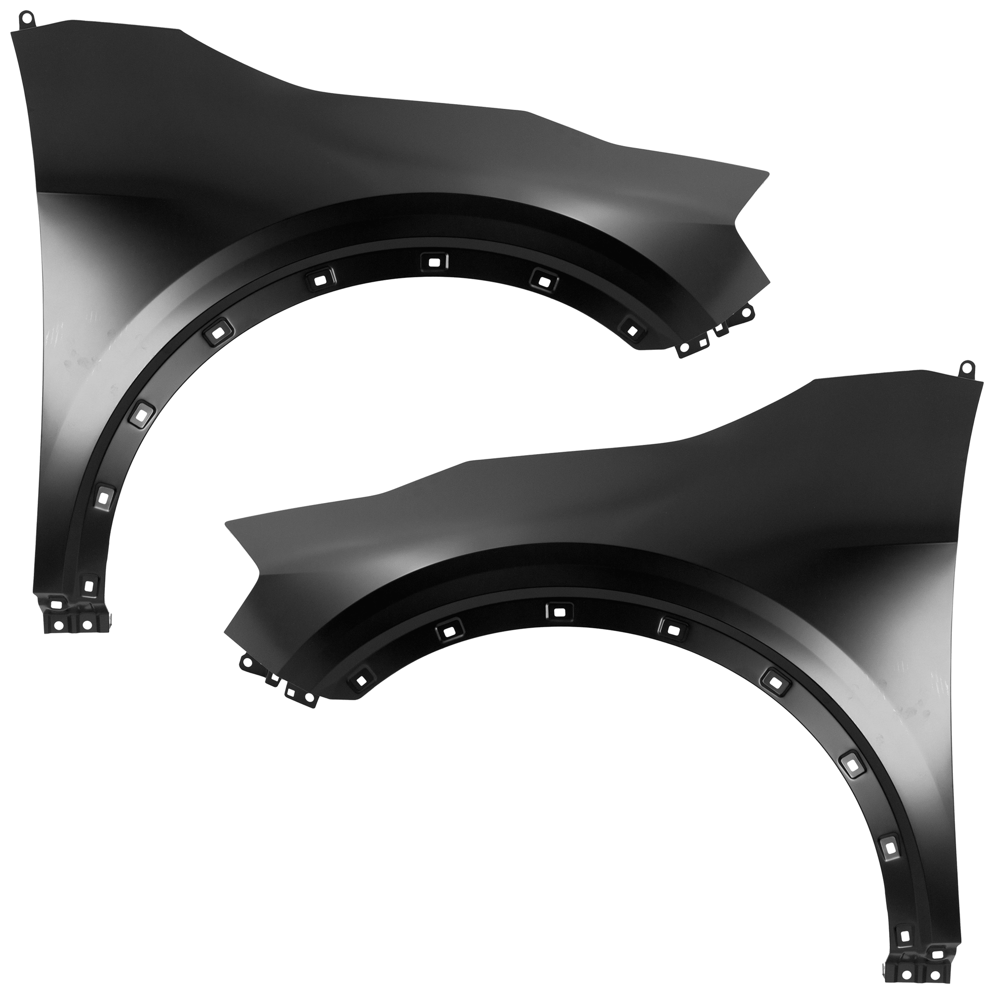 AM SPORTAGE 23-23 FRONT FENDER RH AND LH Steel CAPA SKU SET RK22010029Q Partslink KI1240161C KI1241161C OEM 66311DW000-66321DW000