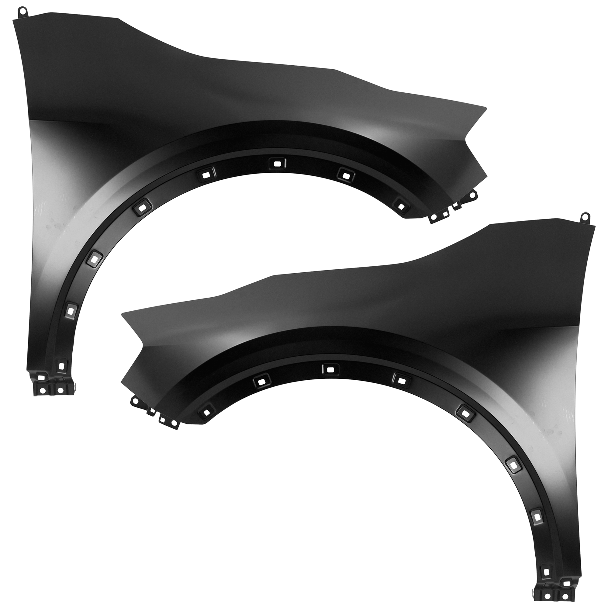 AM SPORTAGE 23-23 FRONT FENDER RH AND LH Steel SKU SET RK22010029 Partslink KI1240161 KI1241161 OEM 66311DW000-66321DW000