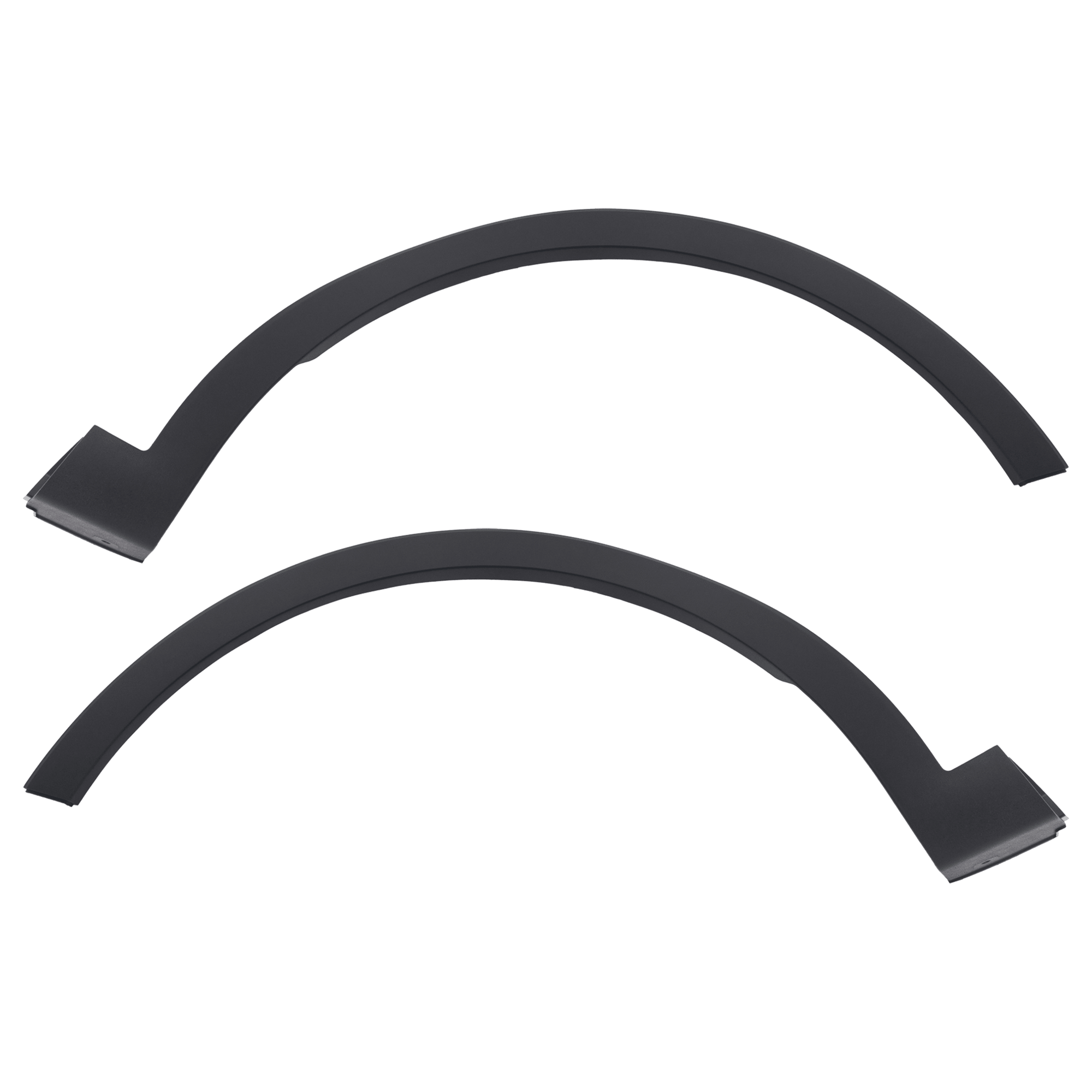 AM SORENTO 21-23 FRONT WHEEL OPENING MOLDING RH AND LH Textured Black Plastic Exc. Hybrid Plug In Models SKU SET RK22130011 Partslink KI1290112 KI1291112 OEM 87711R5000-87712R5000