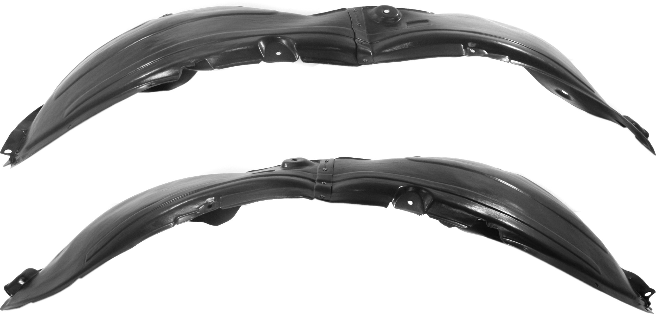 AM SORENTO 16-18 FRONT FENDER LINER RH AND LH w Insulation Foam SKU SET RK22210001 Partslink KI1249142 KI1248142 OEM 86820C6000-86810C6000