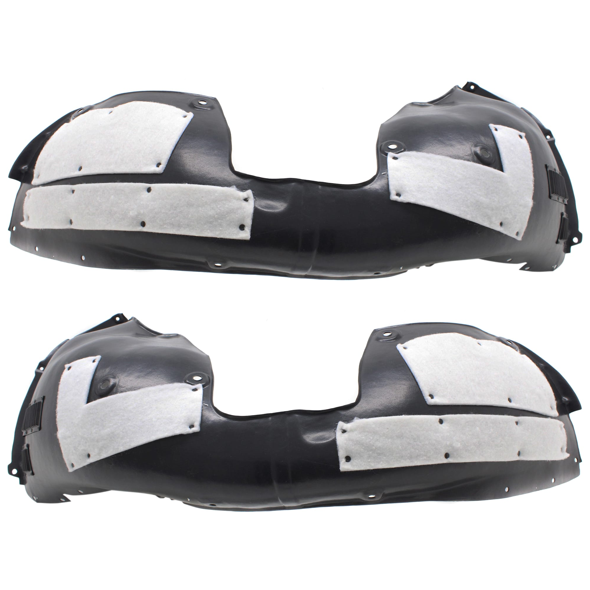 AM SPORTAGE 17-19 FRONT FENDER LINER RH AND LH Polypropylene Injection Form CAPA SKU SET RK22210005Q Partslink KI1248154C KI1249154C OEM 86811D9000-86812D9000