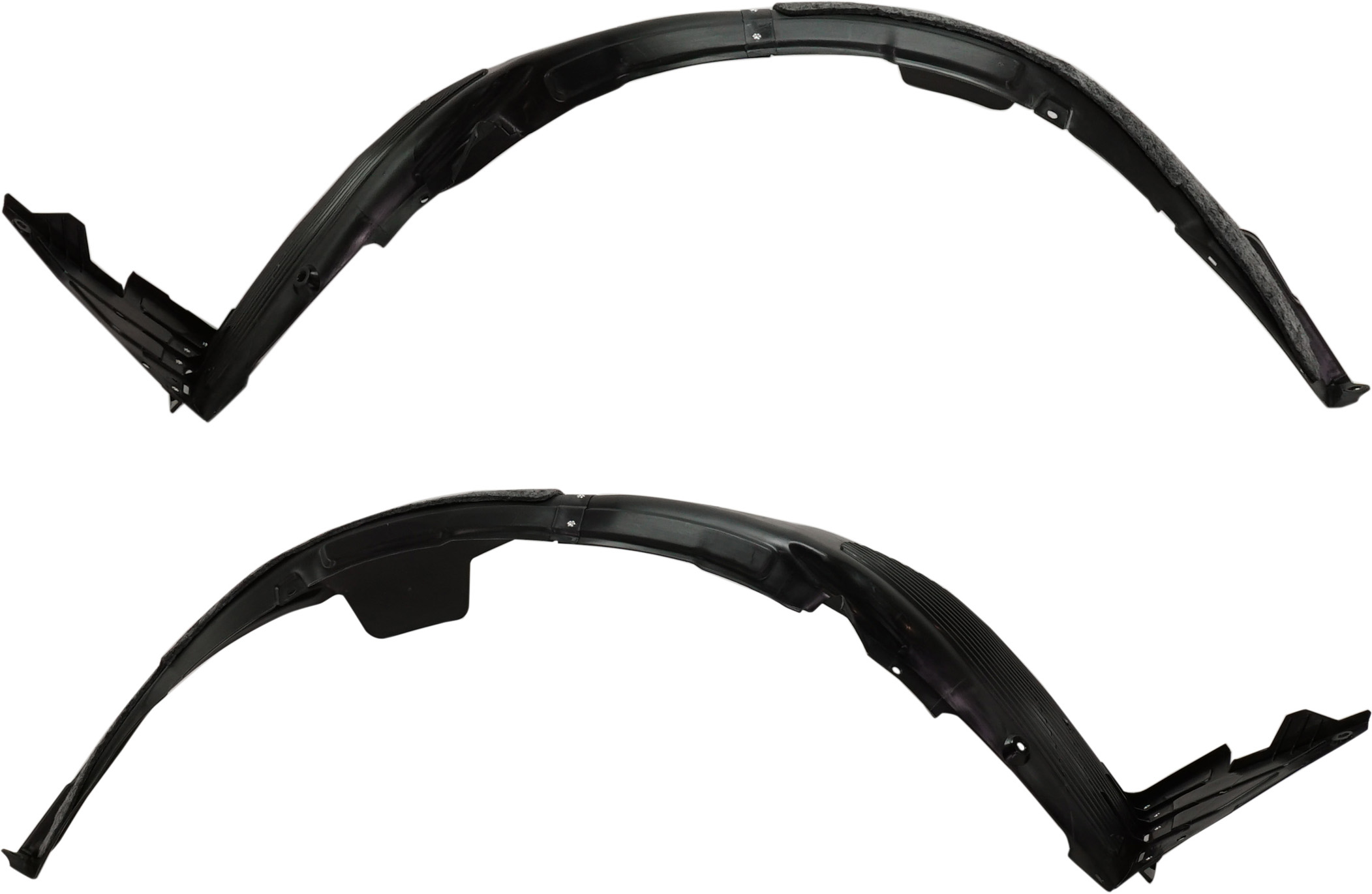 AM FORTE5-17-18 FRONT FENDER LINER RH AND LH Set of 2-2.0L Eng. SKU SET RK22210019 Partslink KI1248155 KI1249155 OEM 86811A7900-86812A7900
