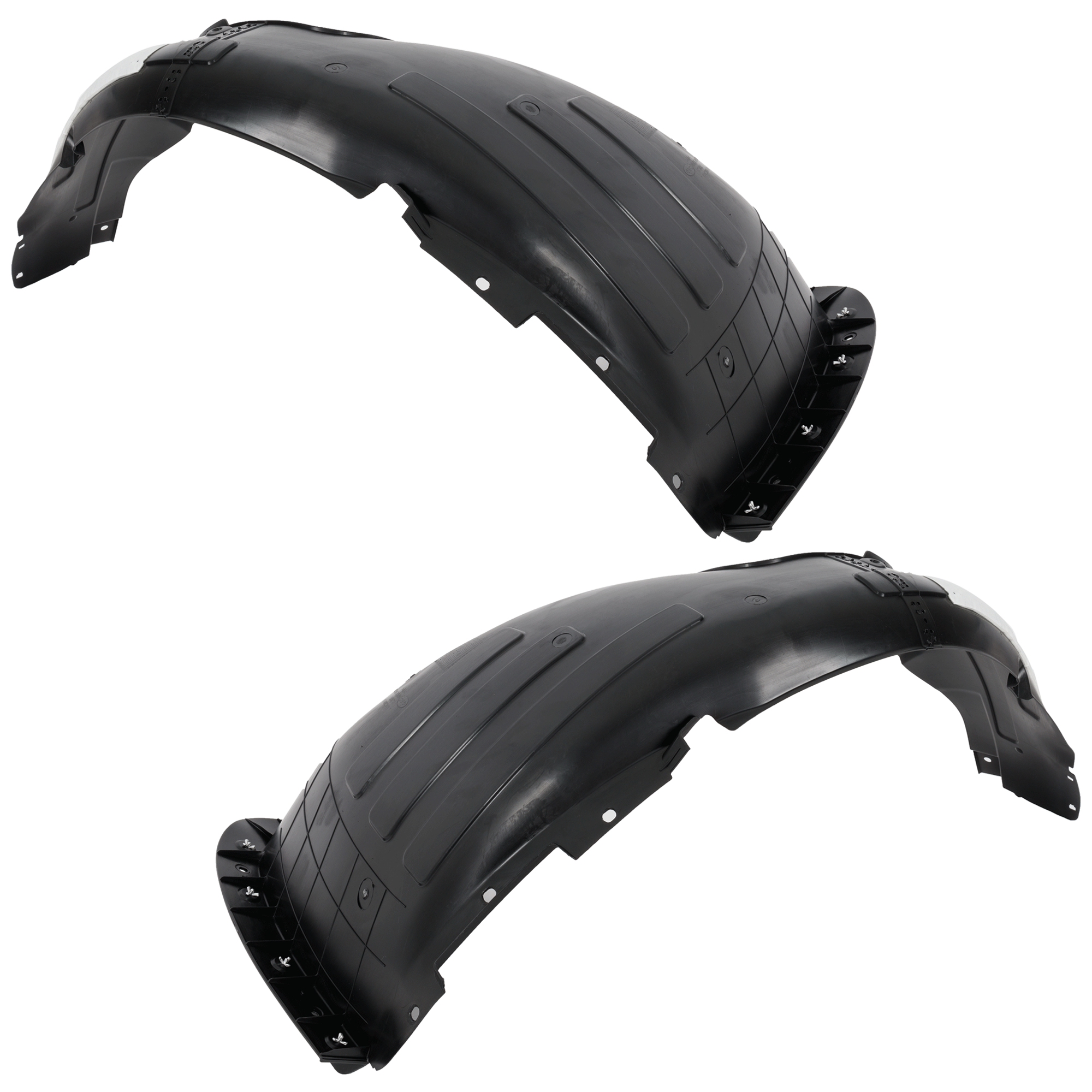 AM FORTE 19-21 FRONT FENDER LINER RH AND LH Plastic Injection Form CAPA SKU SET RK22210025Q Partslink KI1249159C KI1248159C OEM 86812M7000-86811M7000