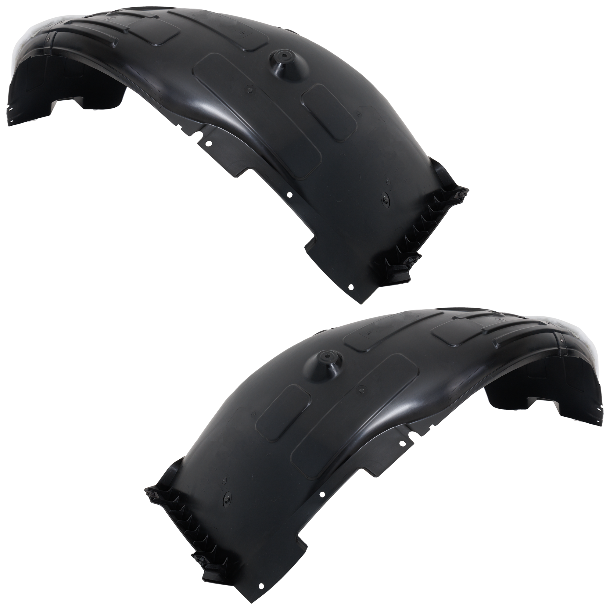AM K5-21-24 FRONT FENDER LINER RH AND LH Injection Form EX LX LXS Models CAPA SKU SET RK22210039Q Partslink KI1248166C KI1249166C OEM 86811L3000-86812L3000