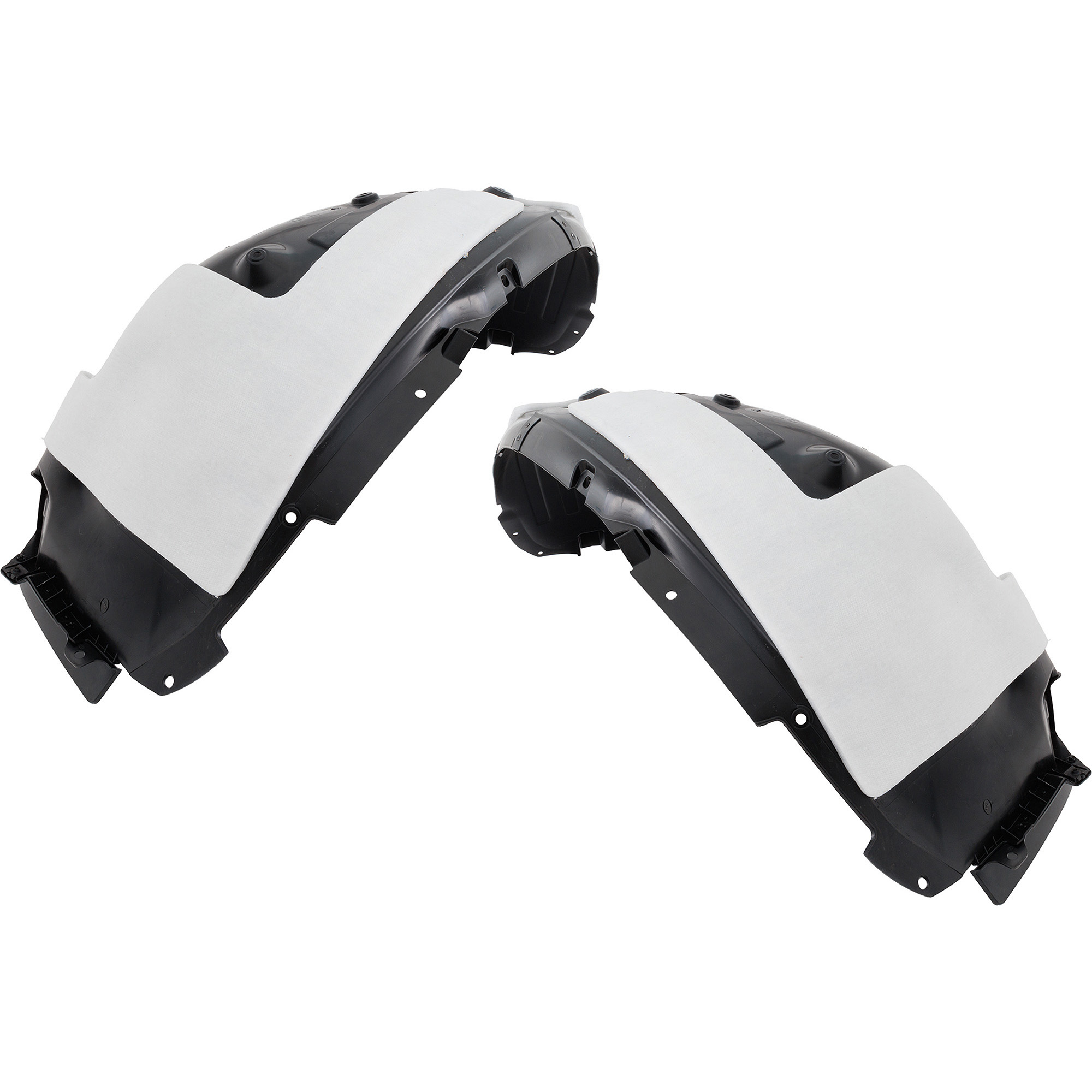 AM SORENTO 21-23 FRONT FENDER LINER RH AND LH Injection Form Sport Design Bumper Excludes Hybrid Plug In Models SKU SET RK22210049 Partslink KI1248171 KI1249171 OEM 86811R5010-86812R5010
