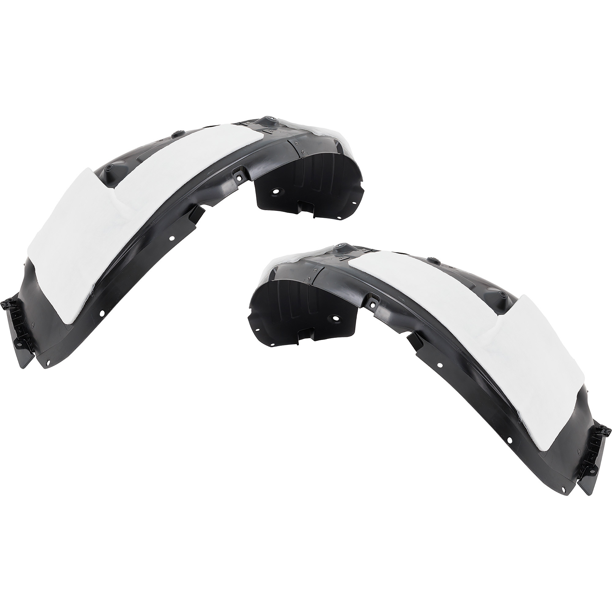 AM SORENTO 21-23 FRONT FENDER LINER RH AND LH Injection Form Rugged Design Bumper Excludes Hybrid Plug In Models SKU SET RK22210051 Partslink KI1248170 KI1249170 OEM 86811R5000-86812R5000