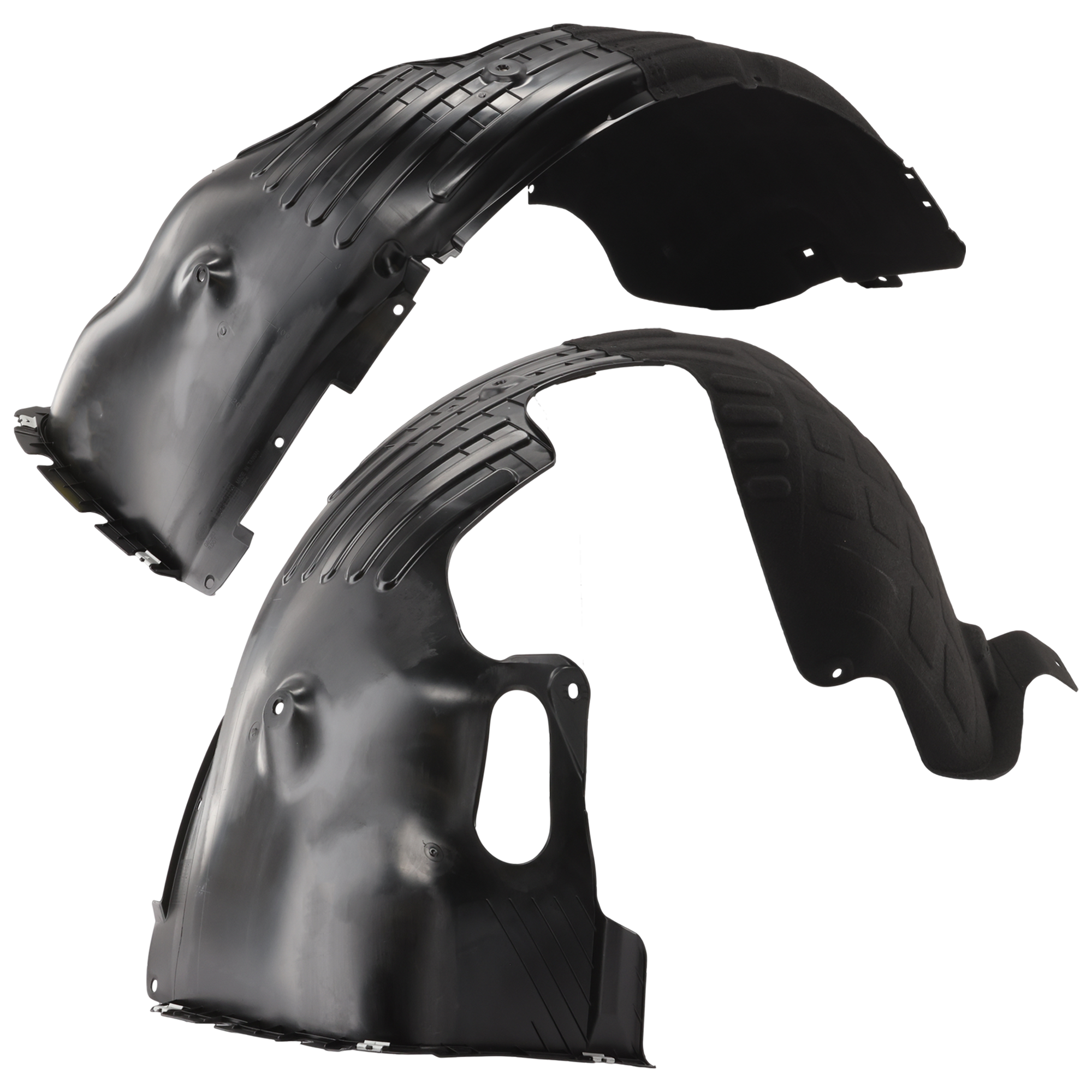 AM OPTIMA 16-18 FRONT FENDER LINER RH AND LH Polypropylene Injection Form Exc. Hybrid Model USA Built Vehicle CAPA SKU SET RK22210055Q Partslink KI1248152C KI1249152C OEM 86811D5000-86812D5000