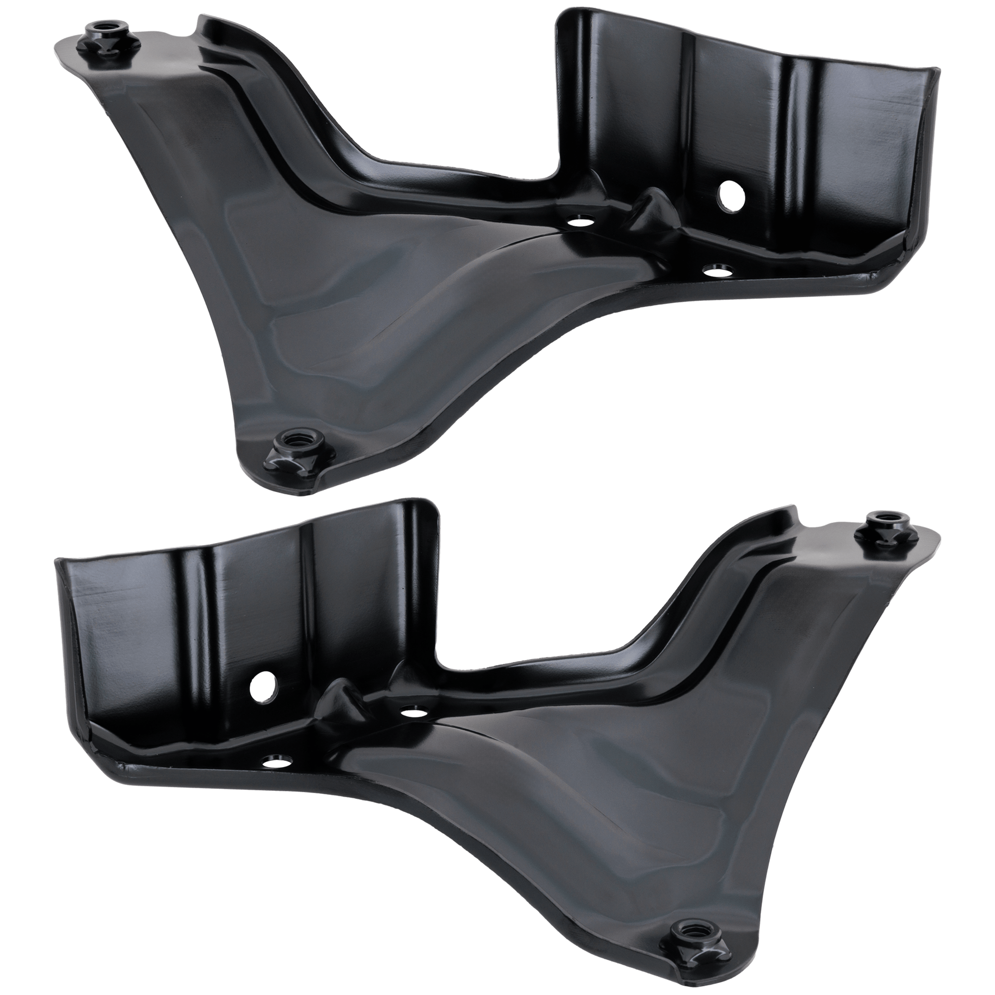 AM FORTE 19-23 FRONT FENDER SUPPORT RH AND LH Apron Bracket SKU SET RK22370005 Partslink KI1244105 KI1245105 OEM 64577M6000-64587M6000