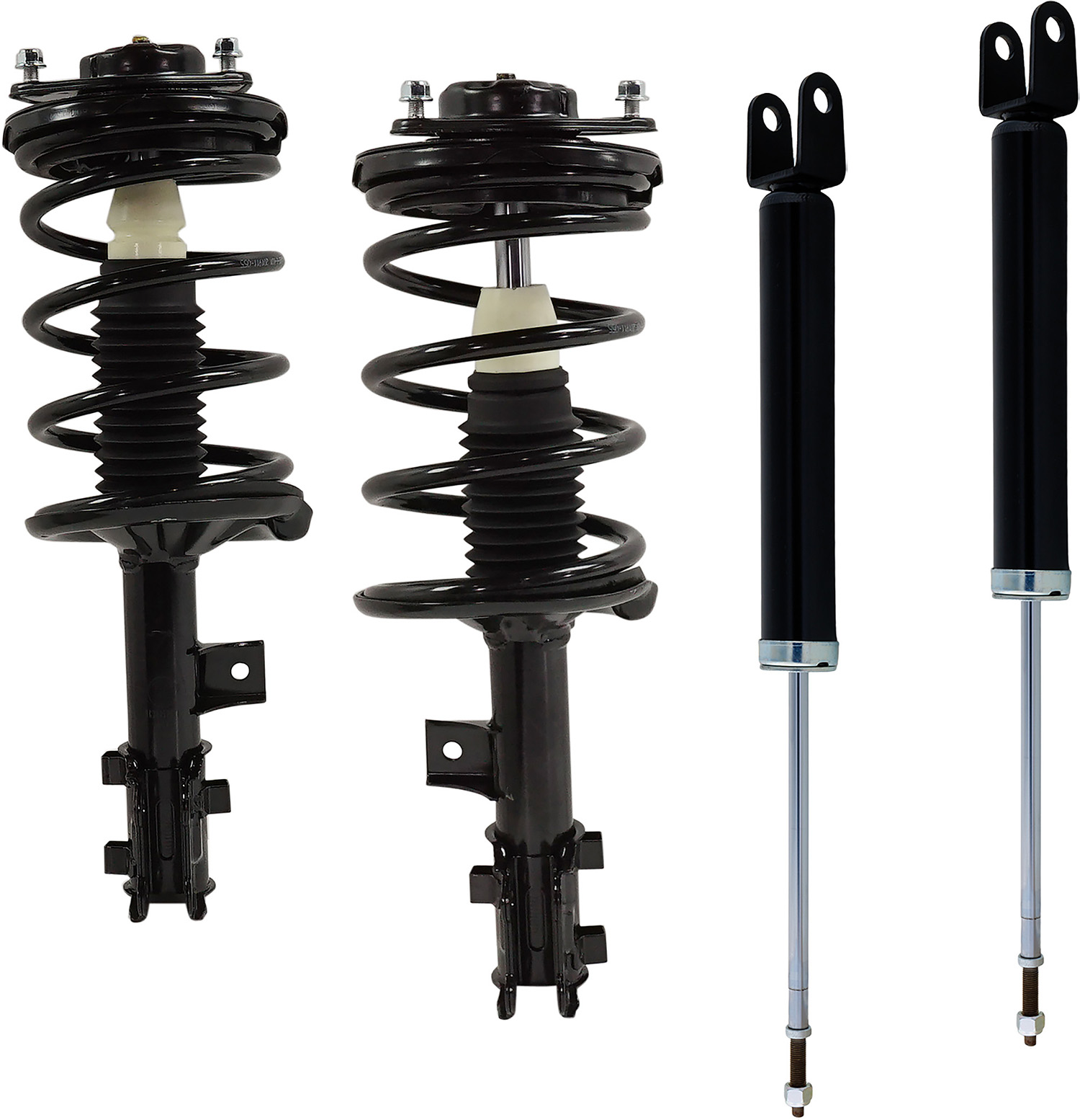 AM OPTIMA 06-10 RONDO 07-11 FRONT AND REAR SHOCK AND FULLY LOADED STRUT RH AND LH Set of 4 Gas Charged Twin tube SKU SET RK28050015-4 OEM 1331909L LS3485221L 546511D101