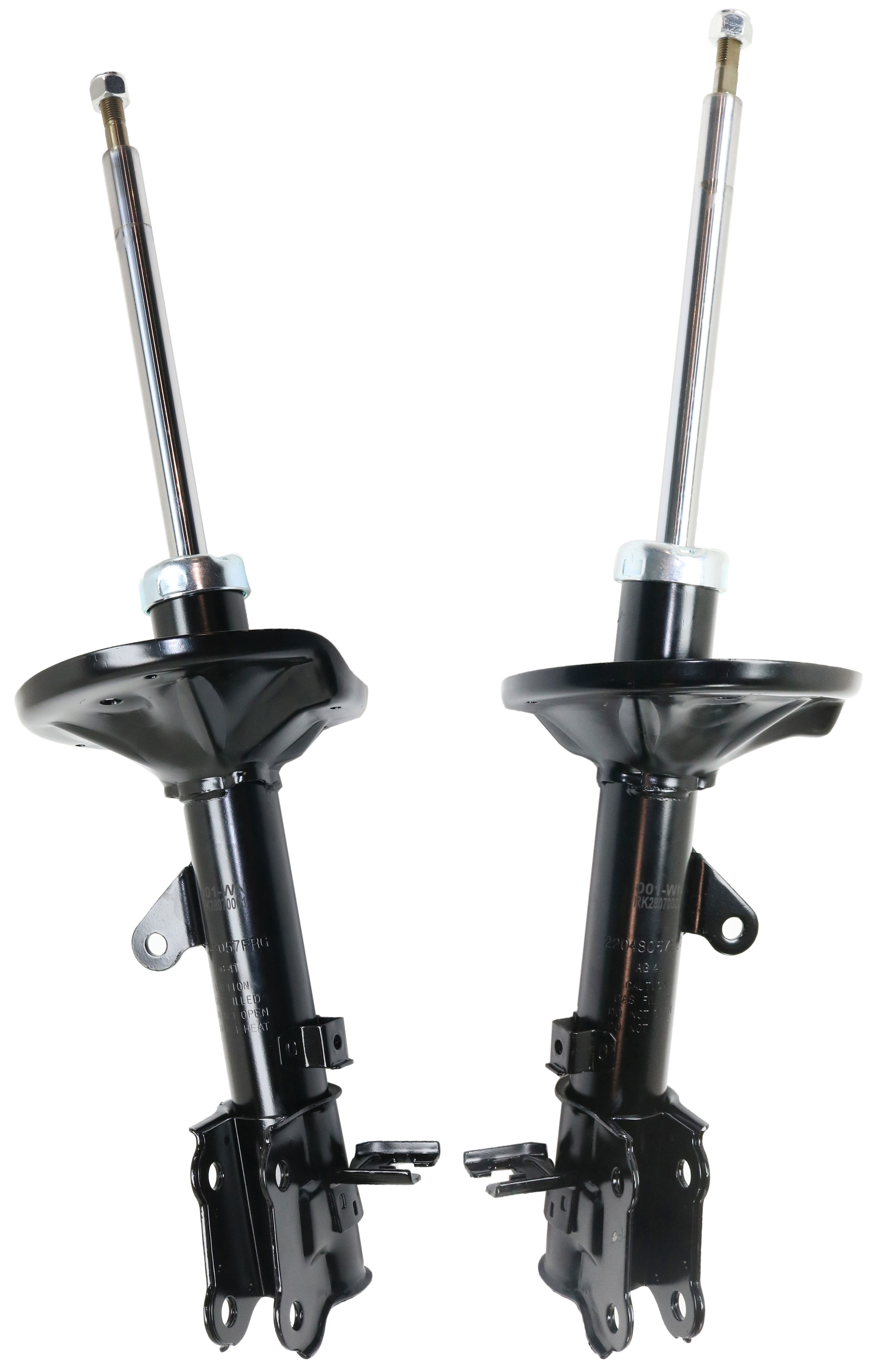 AM SPECTRA 04-09 SPECTRA5-05-09 REAR BARE STRUT RH AND LH Gas Charged Twin tube Set of 2 SKU SET RK28070001 OEM 553612F200-553612F401-553512F2