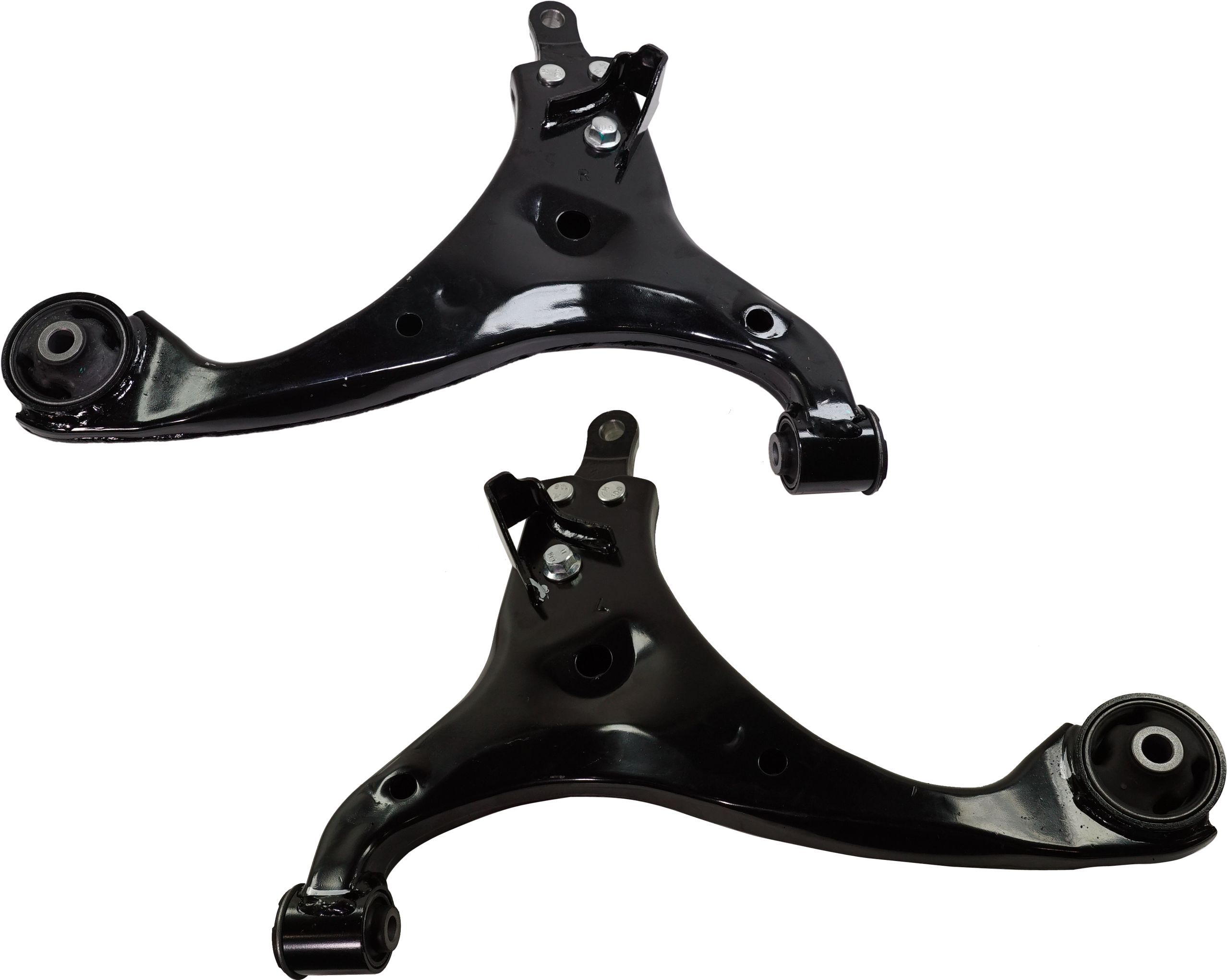 AM FORTE FORTE KOUP 10-13 FRONT CONTROL ARM RH AND LH Lower w Ball Joint SKU SET RK28150009 OEM 545001M100-545002H000-545011M1