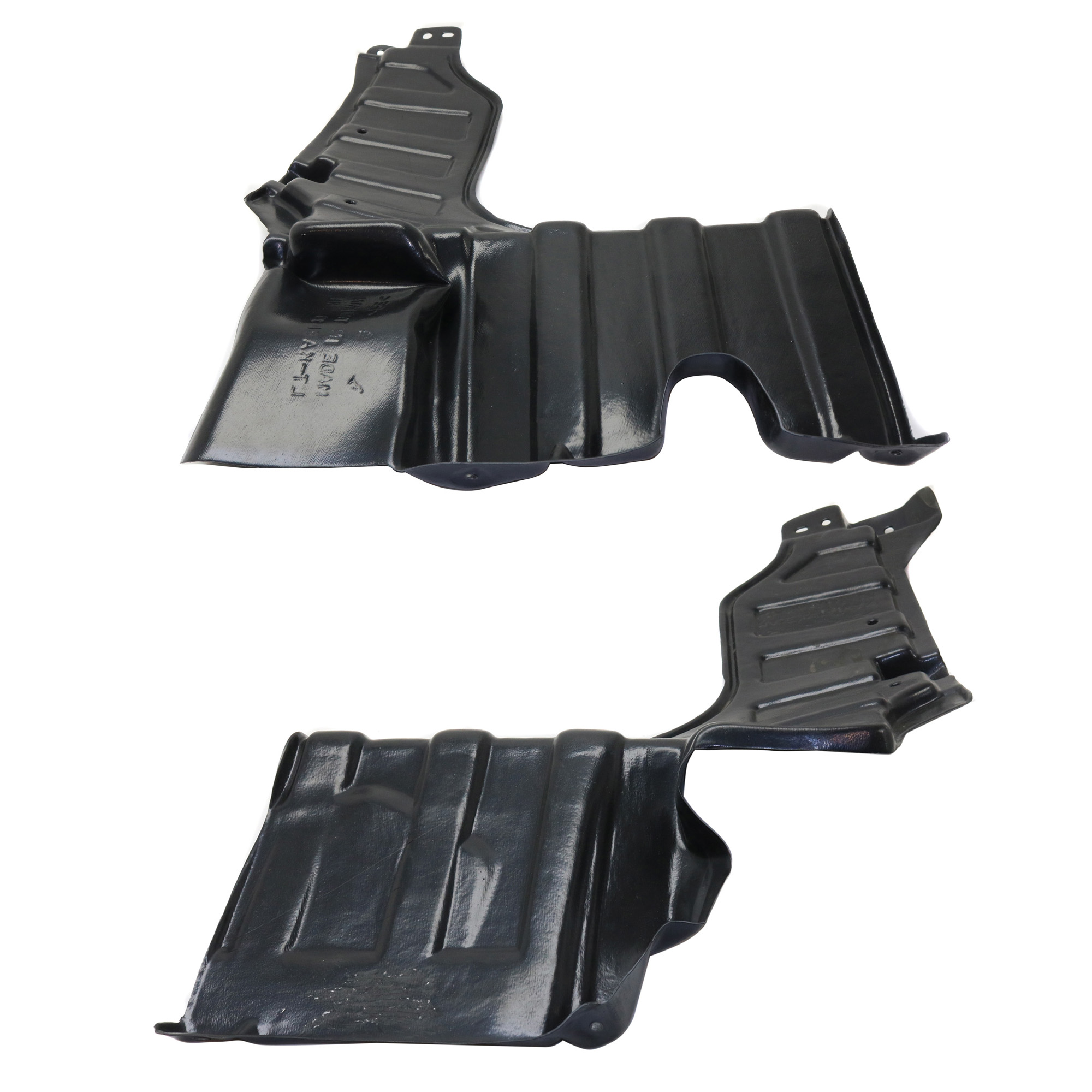 AM FORTE FORTE5 FORTE KOUP 14-14 ENGINE SPLASH SHIELD Under Cover RH and LH SKU SET RK31010005 Partslink KI1228142 KI1228141 OEM 29130A7000 PFM 29120A7000 PFM