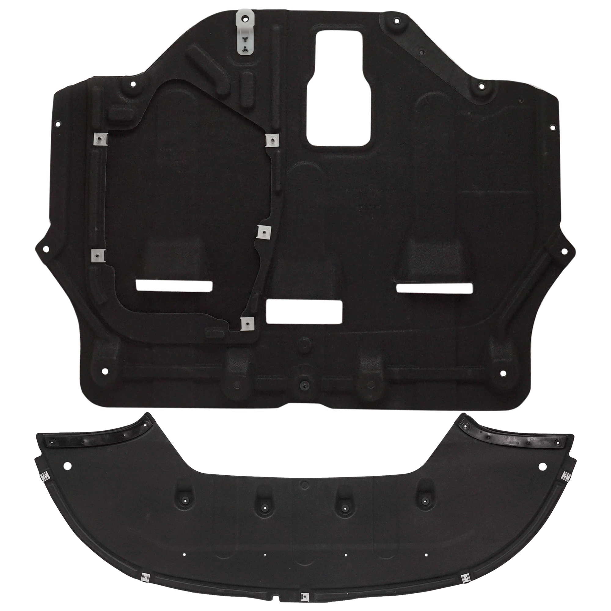 AM OPTIMA 19-20 ENGINE SPLASH SHIELD Front and Rear Set of 2 LX S Special Edition Models USA Built Vehicle SKU SET RK31010025 B