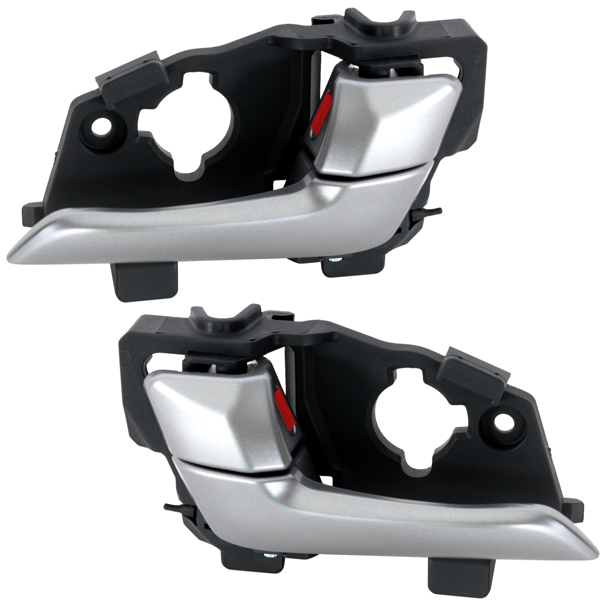 AM RIO RIO5-12-17 FRONT INTERIOR DOOR HANDLE RH AND LH Gray Plastic =REAR SKU SET RK46210011 OEM 826201W000JBW 826101W000JBW