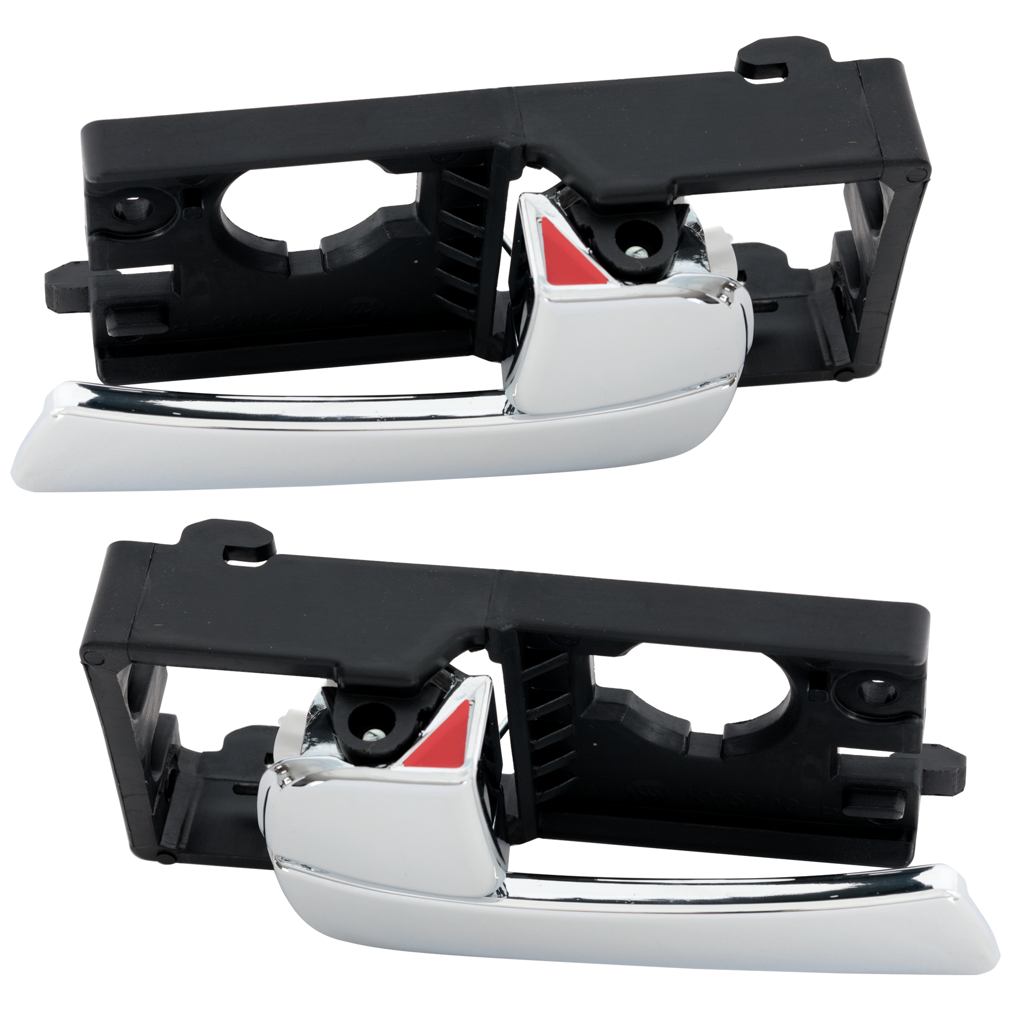 AM RIO RIO5-06-11 FRONT INTERIOR DOOR HANDLE RH AND LH Chrome Hatchback Sedan SKU SET RK46210013 OEM 826201G010-826101G010