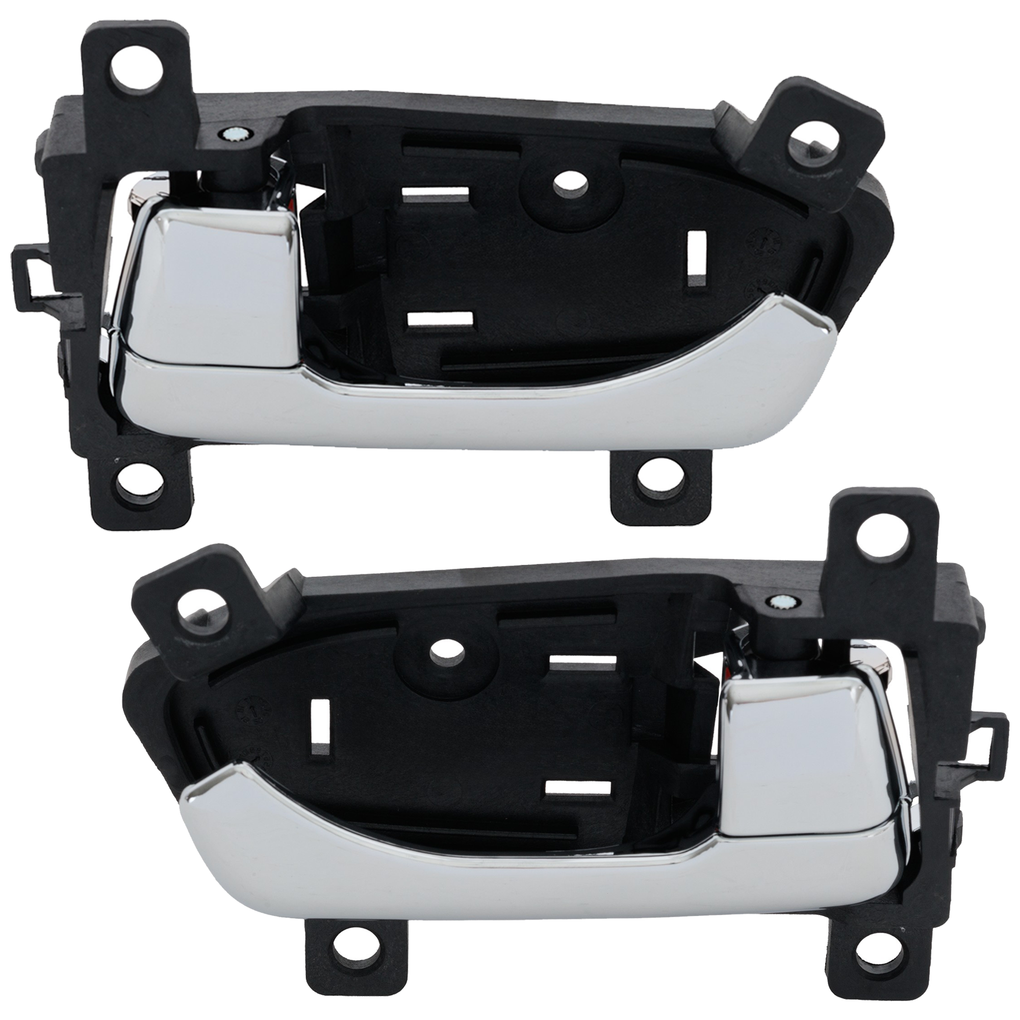 AM SPORTAGE 11-16 FRONT INTERIOR DOOR HANDLE RH AND LH Chrome Plastic Metal =REAR SKU SET RK46210035 OEM 826203W010-826103W010
