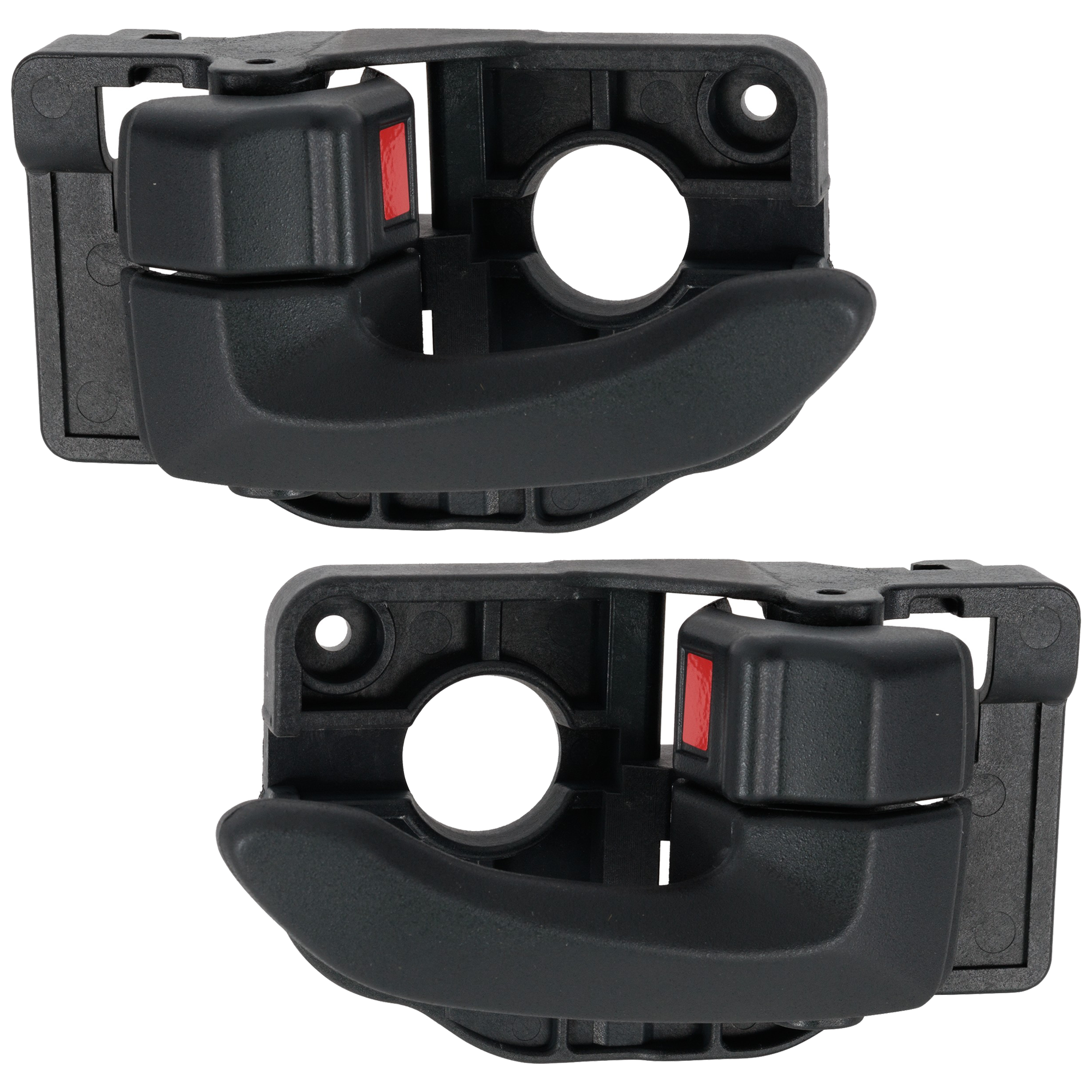AM SOUL 10-13 FRONT INTERIOR DOOR HANDLE RH AND LH Textured Black Plastic =REAR SKU SET RK46210039 OEM 826202K000WK 826102K000WK