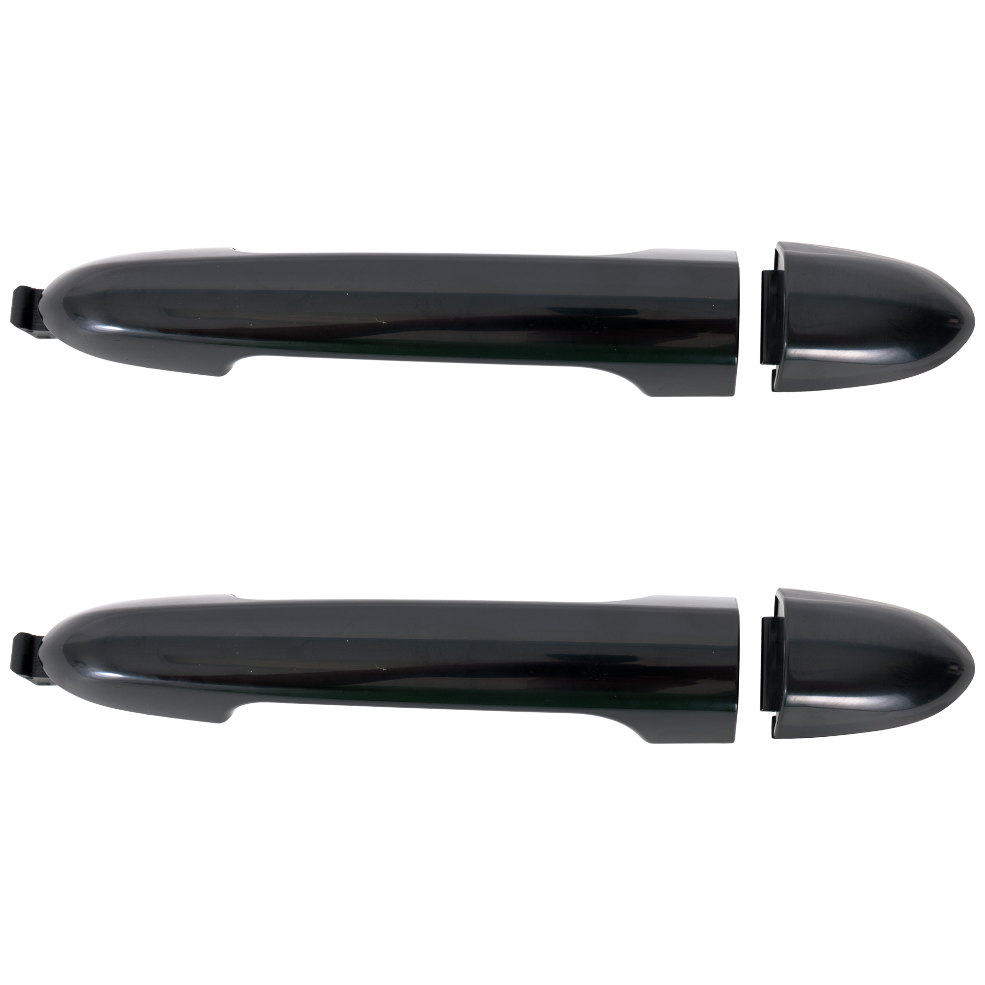 AM RIO 12-17 FRONT EXTERIOR DOOR HANDLE RH AND LH Primed Black w o Keyhole w o Smart Entry System =REAR SKU SET RK46250007K OEM 826511W010 PFM