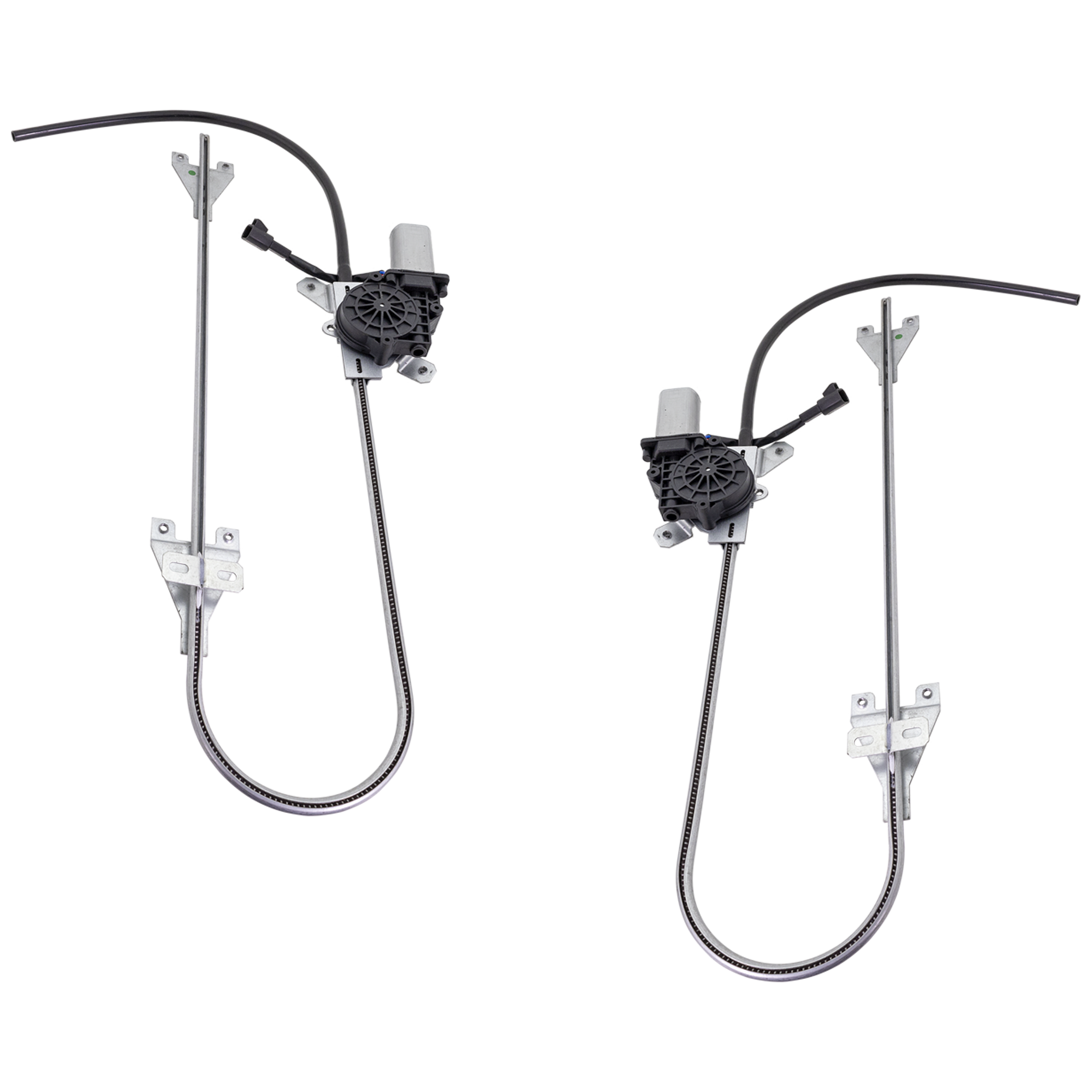 AM PETERBILT 386-06-09 PETERBILT 387-06-10 T2000-03-10 FRONT WINDOW REGULATOR RH AND LH Power w Motor Base Model SKU SET RK46290005 HD OEM R216013R R216013