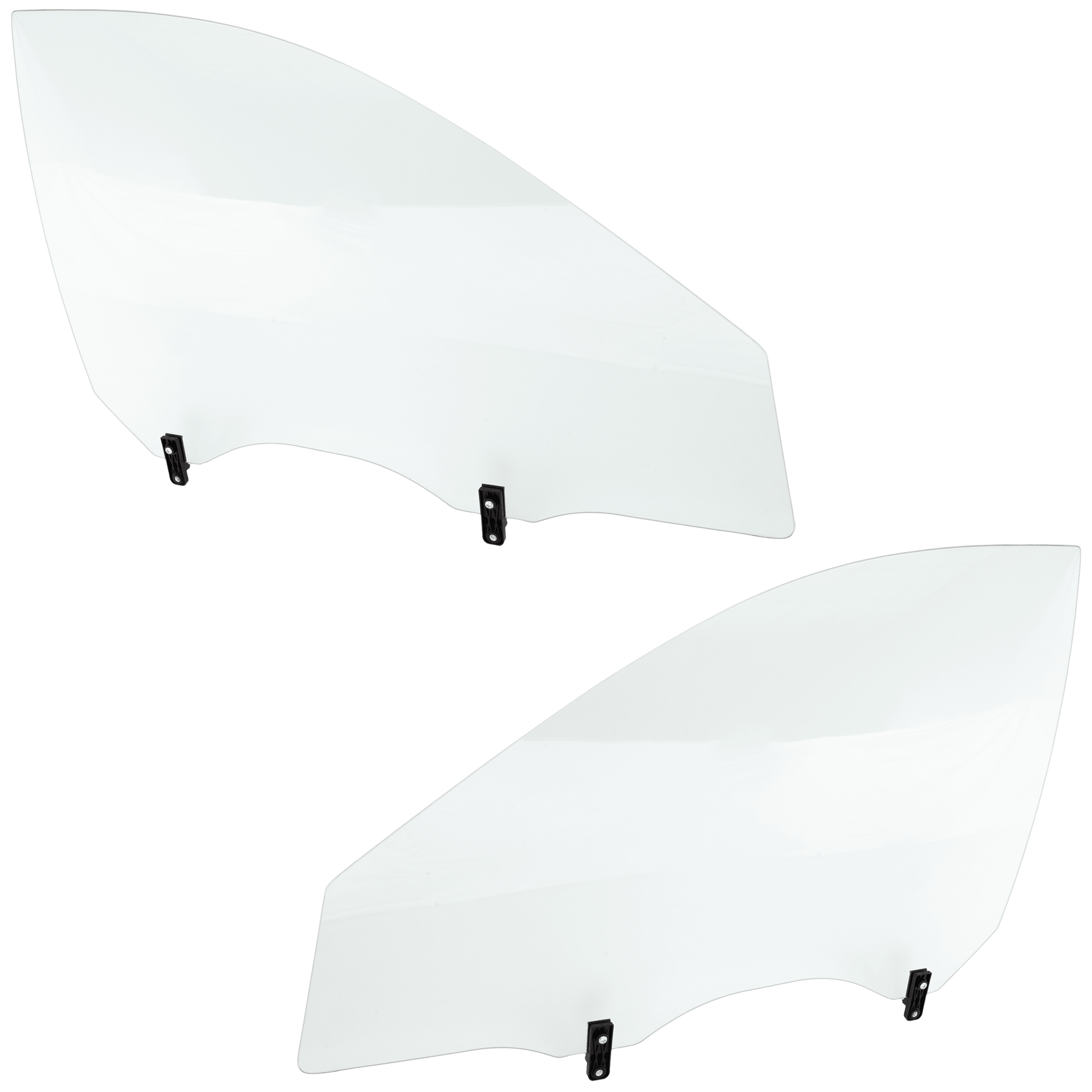 AM KIA SPECTRA SPECTRA5-04-09 FRONT DOOR GLASS RH AND LH Green Tint w Clip New Body Style Spectra5 From 6-19-07 SKU SET RK48010011 OEM 824102F011-824202F011