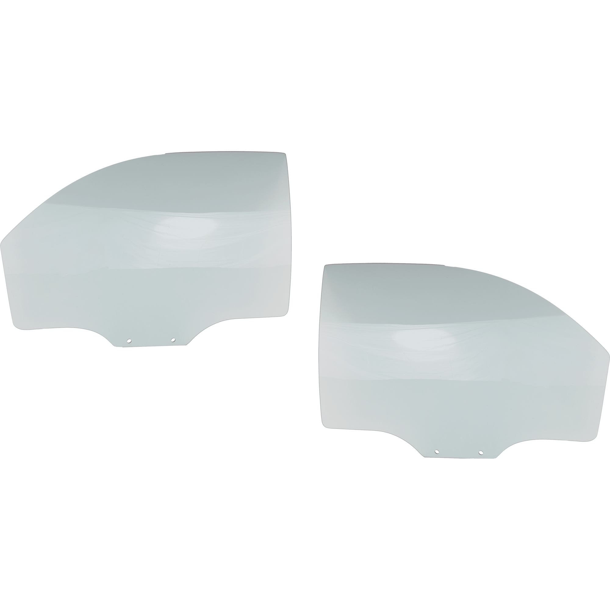 AM KIA SEPHIA 98-01 SPECTRA 00-04 REAR DOOR GLASS RH AND LH Green Tint SKU SET RK48130001 OEM 0K2A372511-0K2A373511