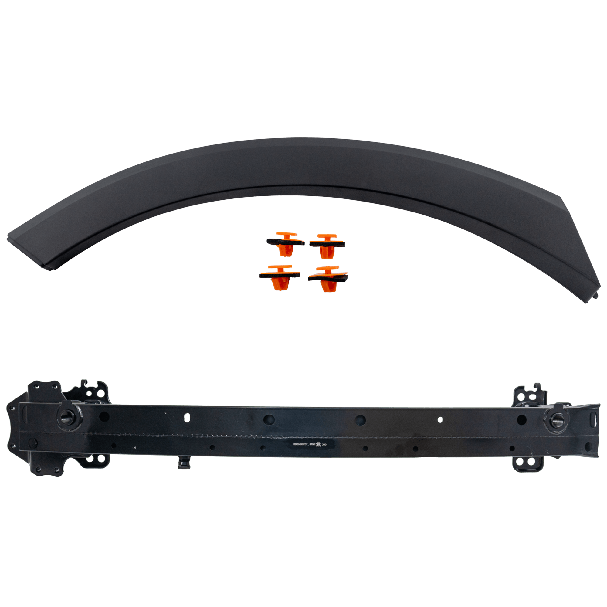 AM TELLURIDE 20-24 REAR WHEEL OPENING MOLDING RH AND LH Textured Black CAPA SKU SET RK55390005Q Partslink KI1790101C KI1791101C OEM 87741S9000-87742S9000