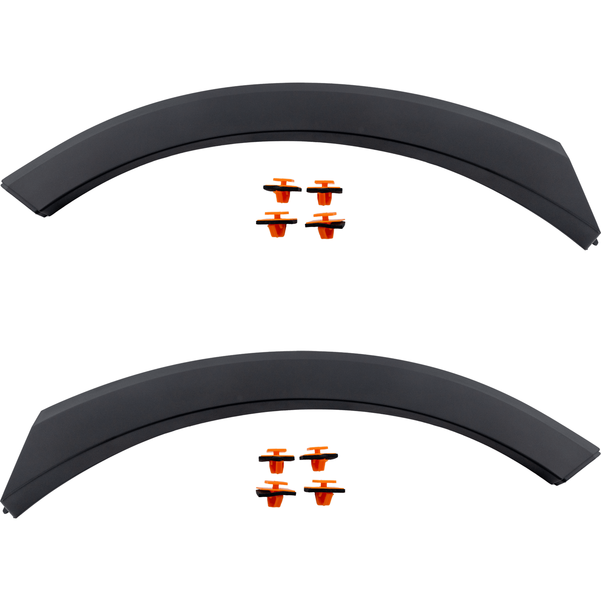 AM TELLURIDE 20-24 REAR WHEEL OPENING MOLDING RH AND LH Textured Black SKU SET RK55390005 Partslink KI1791101 KI1790101 OEM 87742S9000-87741S9000