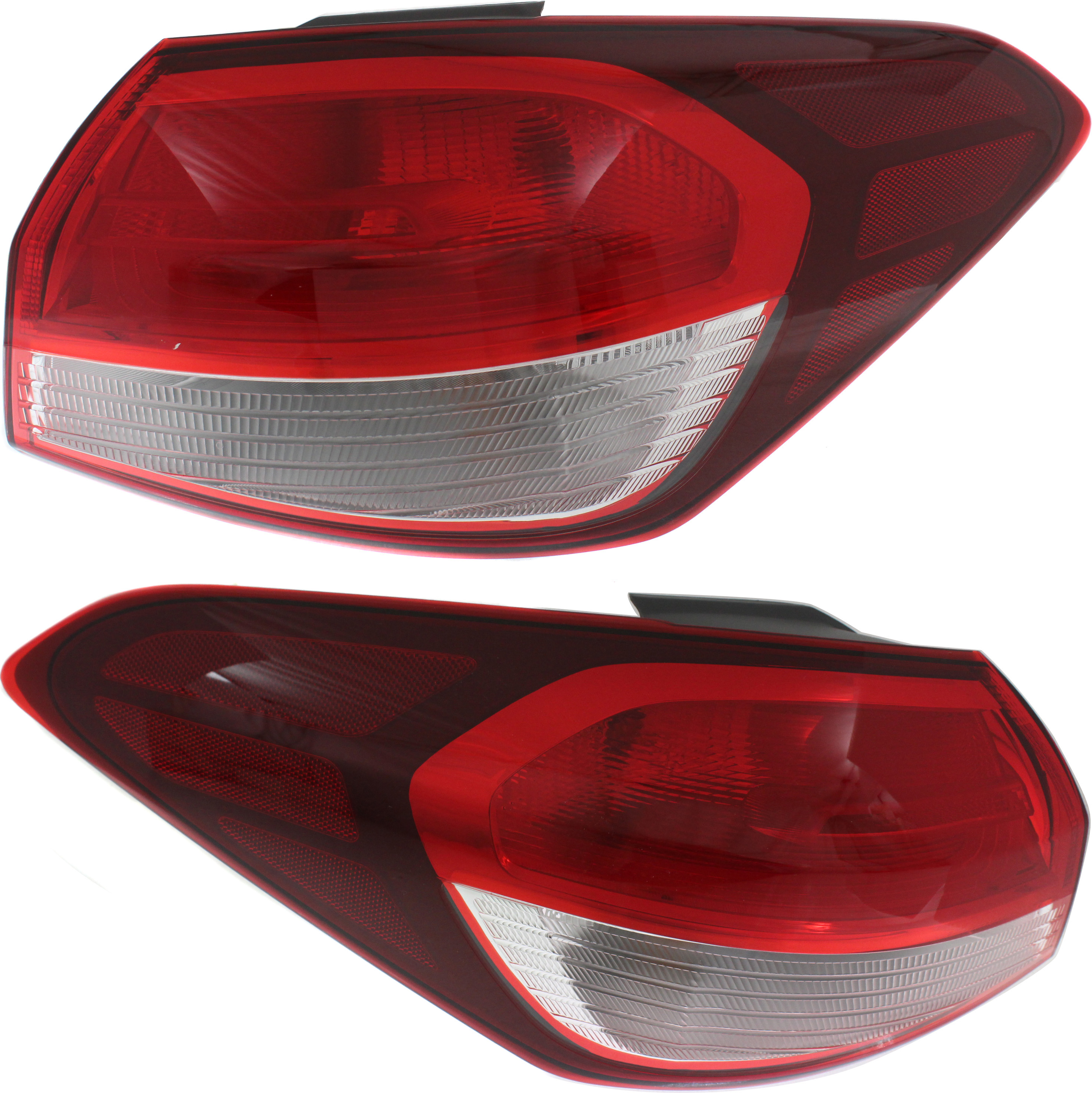 AM FORTE 17-18 TAIL LAMP RH AND LH Outer Assembly Halogen SKU SET RK73010005 Partslink KI2805134 KI2804134 OEM 92402B0600-92401B0600