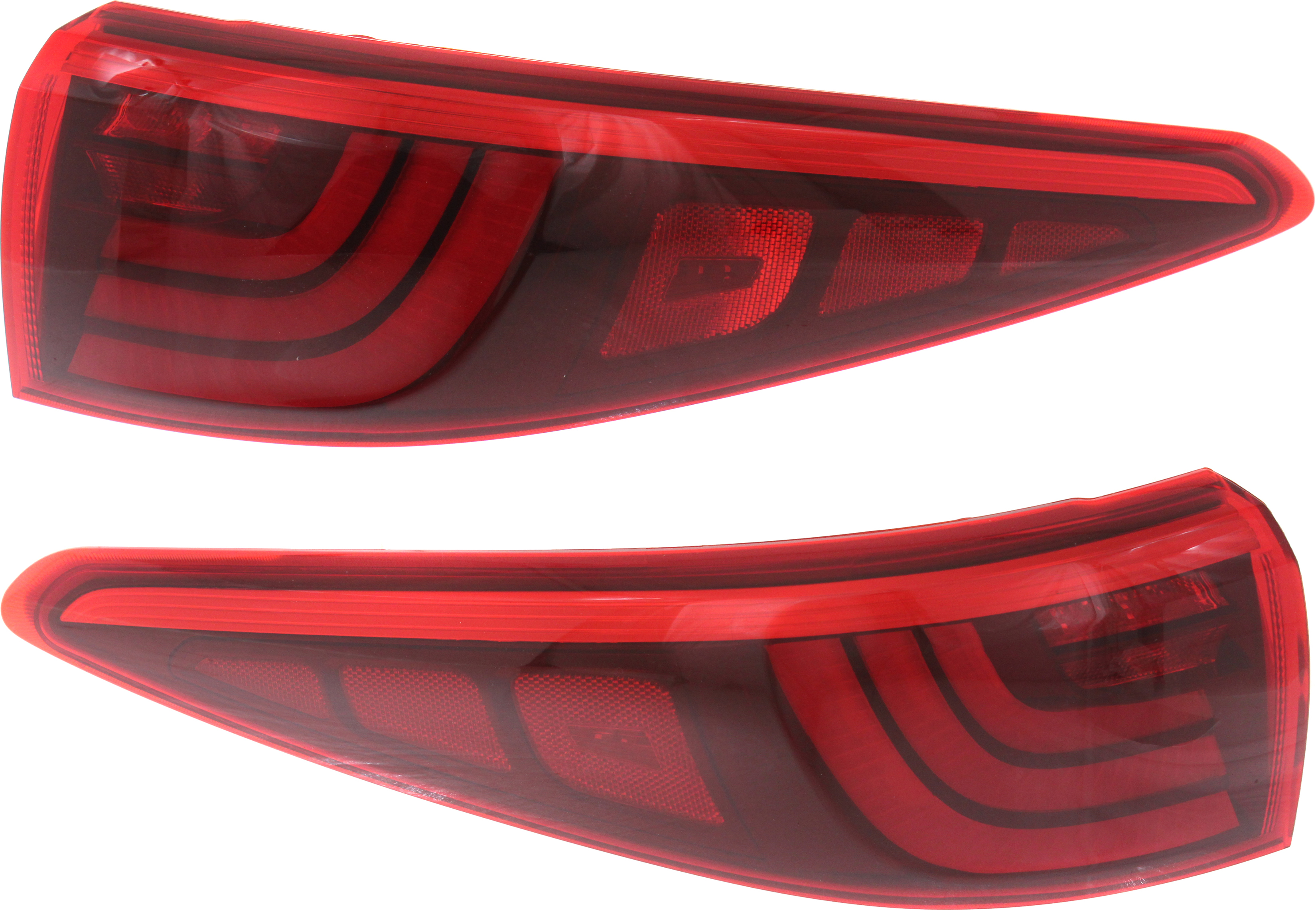AM SPORTAGE 17-19 TAIL LAMP RH AND LH Outer Red Lens SKU SET RK73010007 Partslink KI2805133 KI2804133 OEM 92402D9120-92401D9120