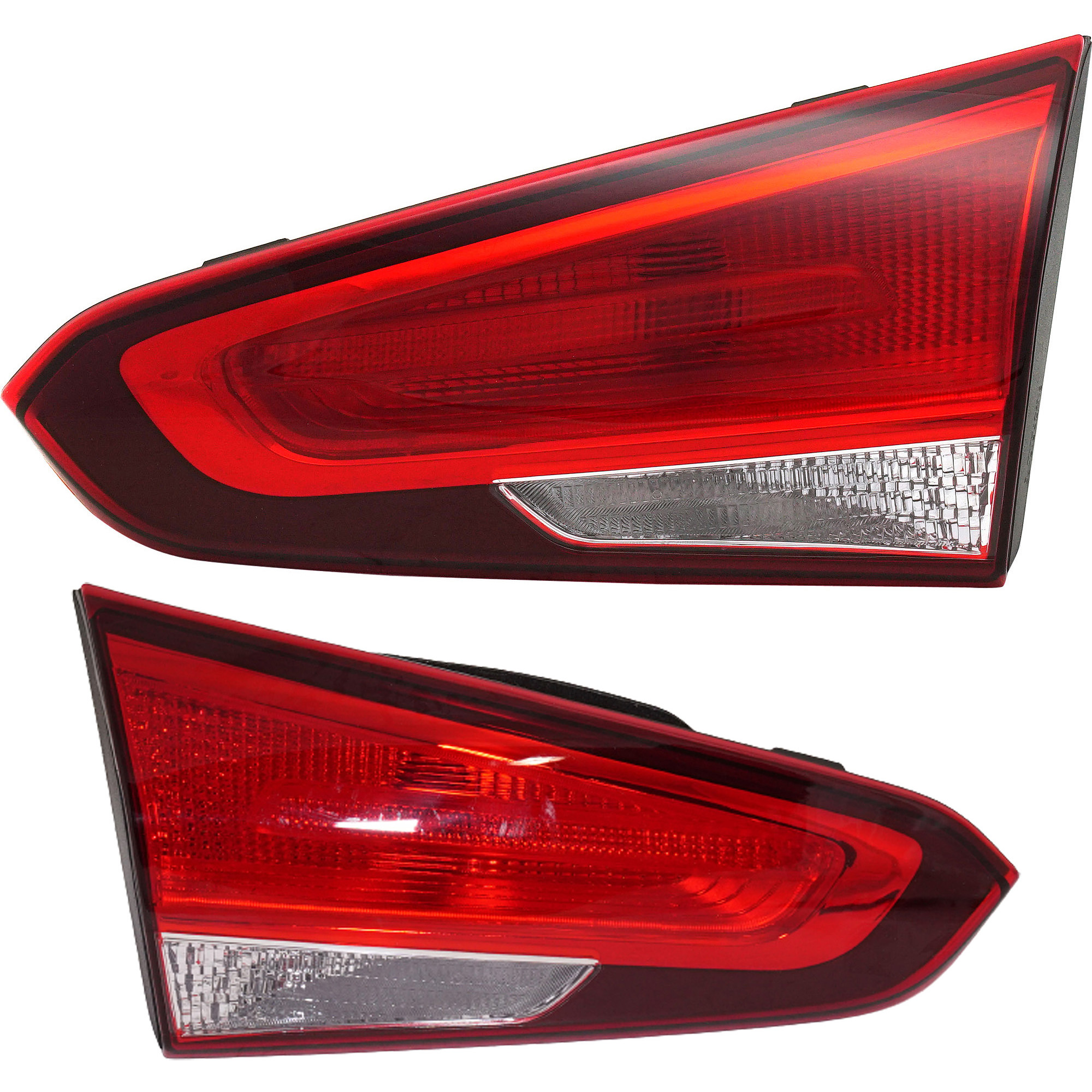 AM FORTE 17-18 TAIL LAMP RH AND LH On Luggage Lid Assembly Halogen Bulb Type SKU SET RK73010015 Partslink KI2803130 KI2802130 OEM 92404B0600-92403B0600