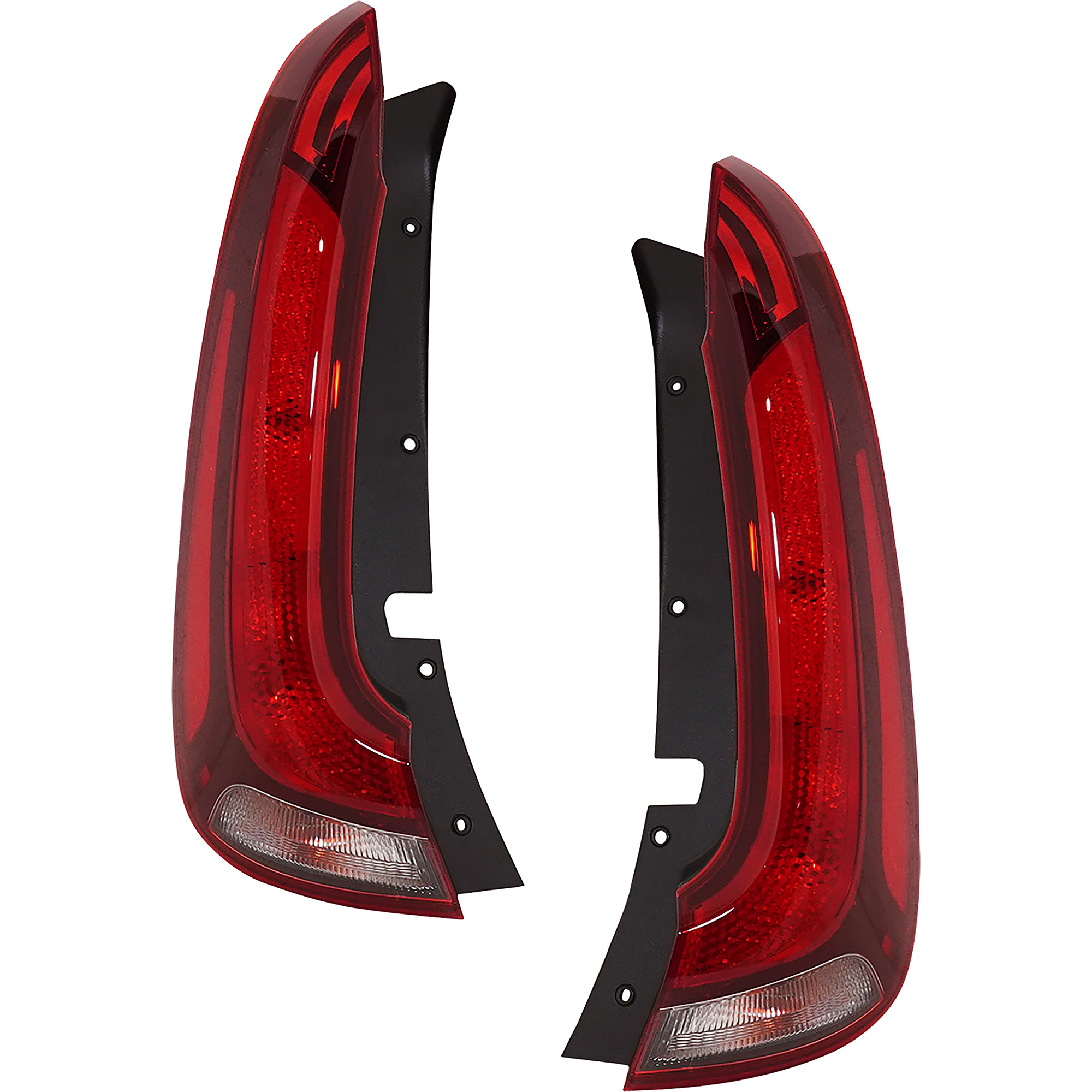 AM SOUL 20-22 TAIL LAMP RH AND LH Outer Assembly Halogen CAPA SKU SET RK73010023Q Partslink KI2805157C KI2804157C OEM 92402K0010-92401K0010