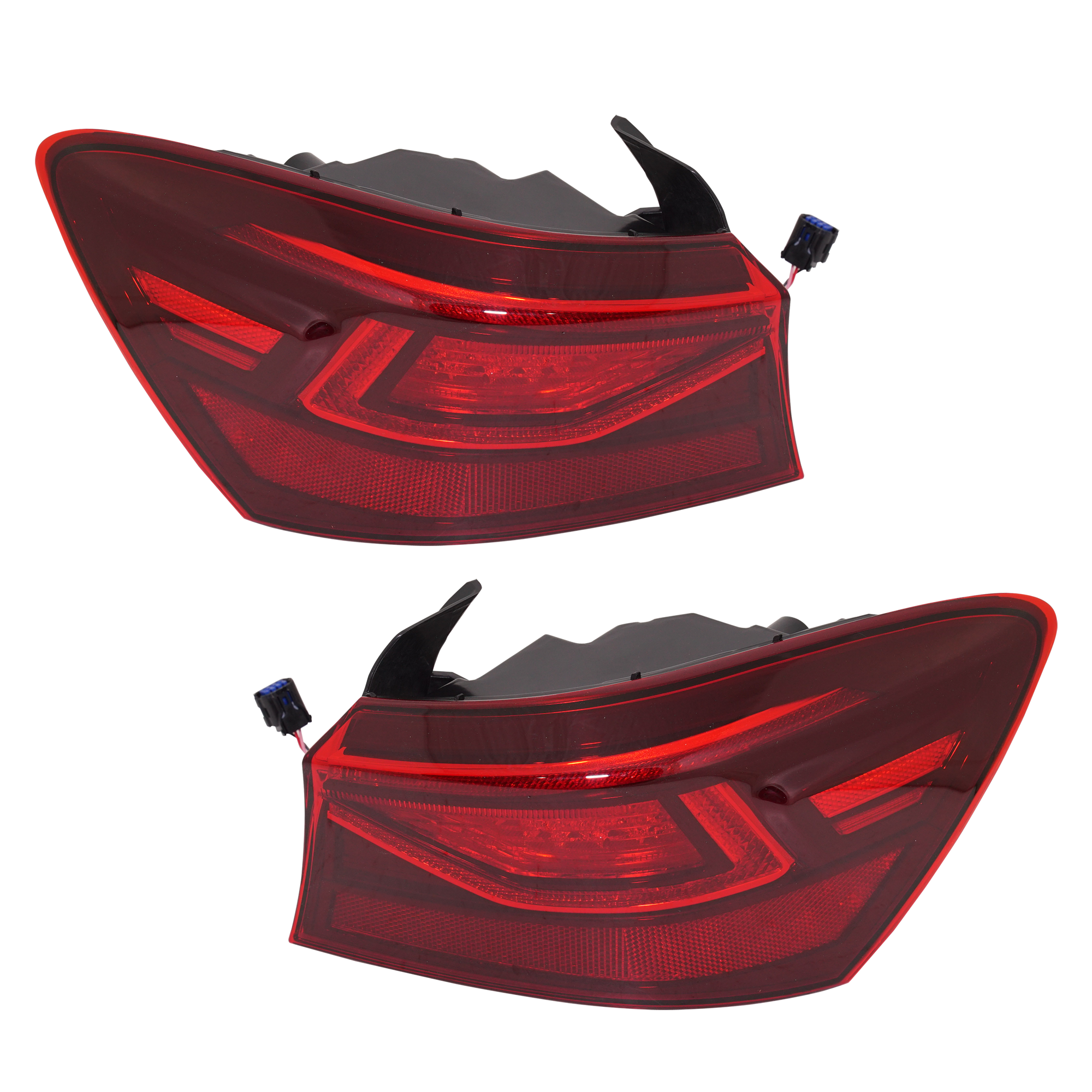 AM FORTE 19-21 TAIL LAMP RH AND LH Assembly LED CAPA SKU SET RK73010031Q Partslink KI2805158C KI2804158C OEM 92402M7100-92401M7100